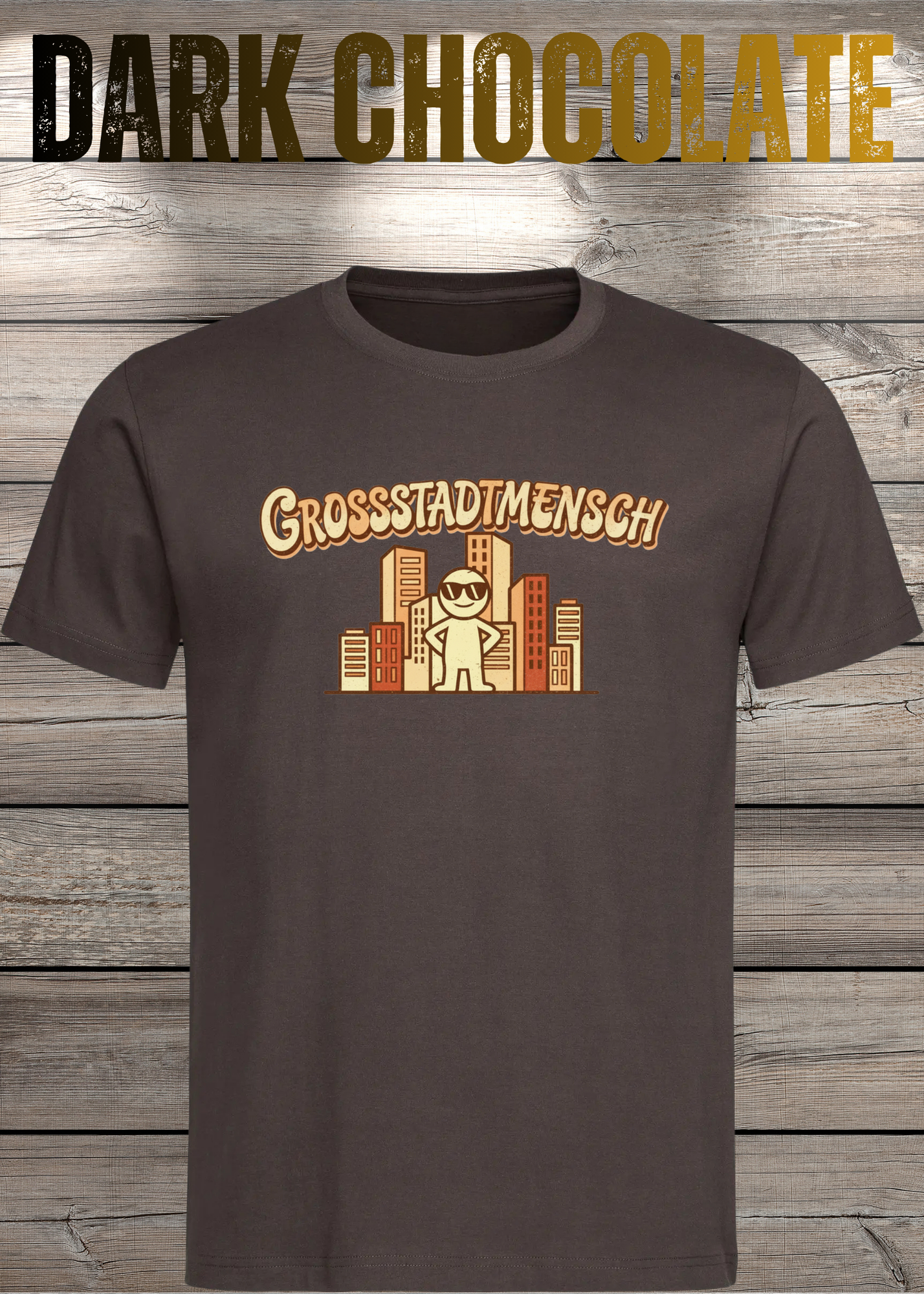 T-Shirt 'Großstadtmensch' - Witziges City-Shirt für Stadtliebhaber