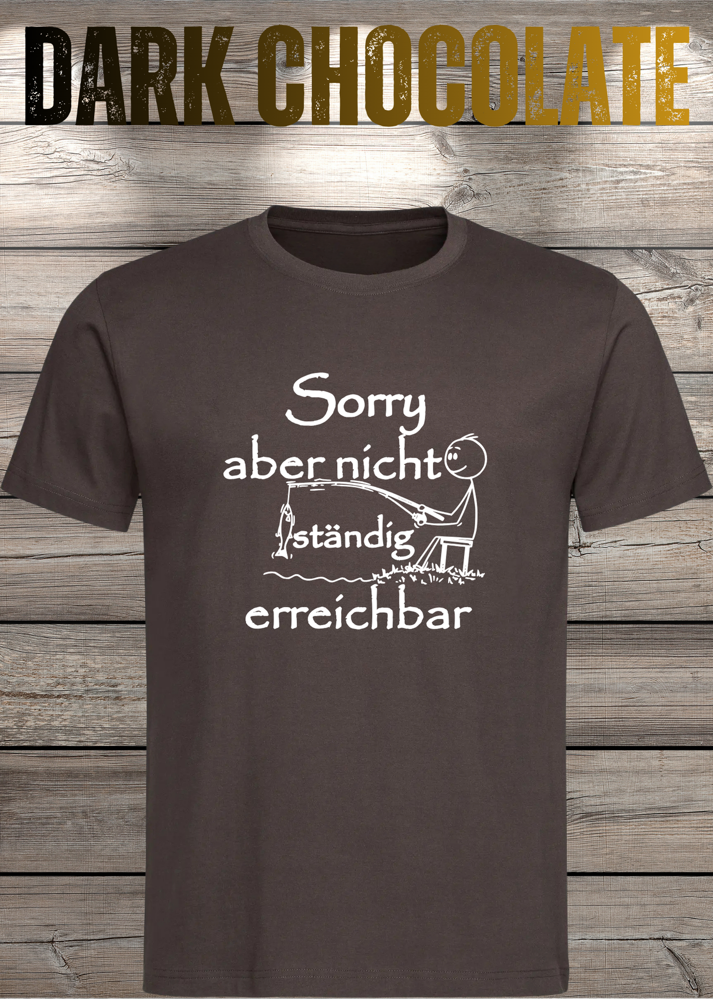T-Shirt 'Sorry aber nicht ständig erreichbar' - Witziges Spruch-Shirt für Grenzensetzer