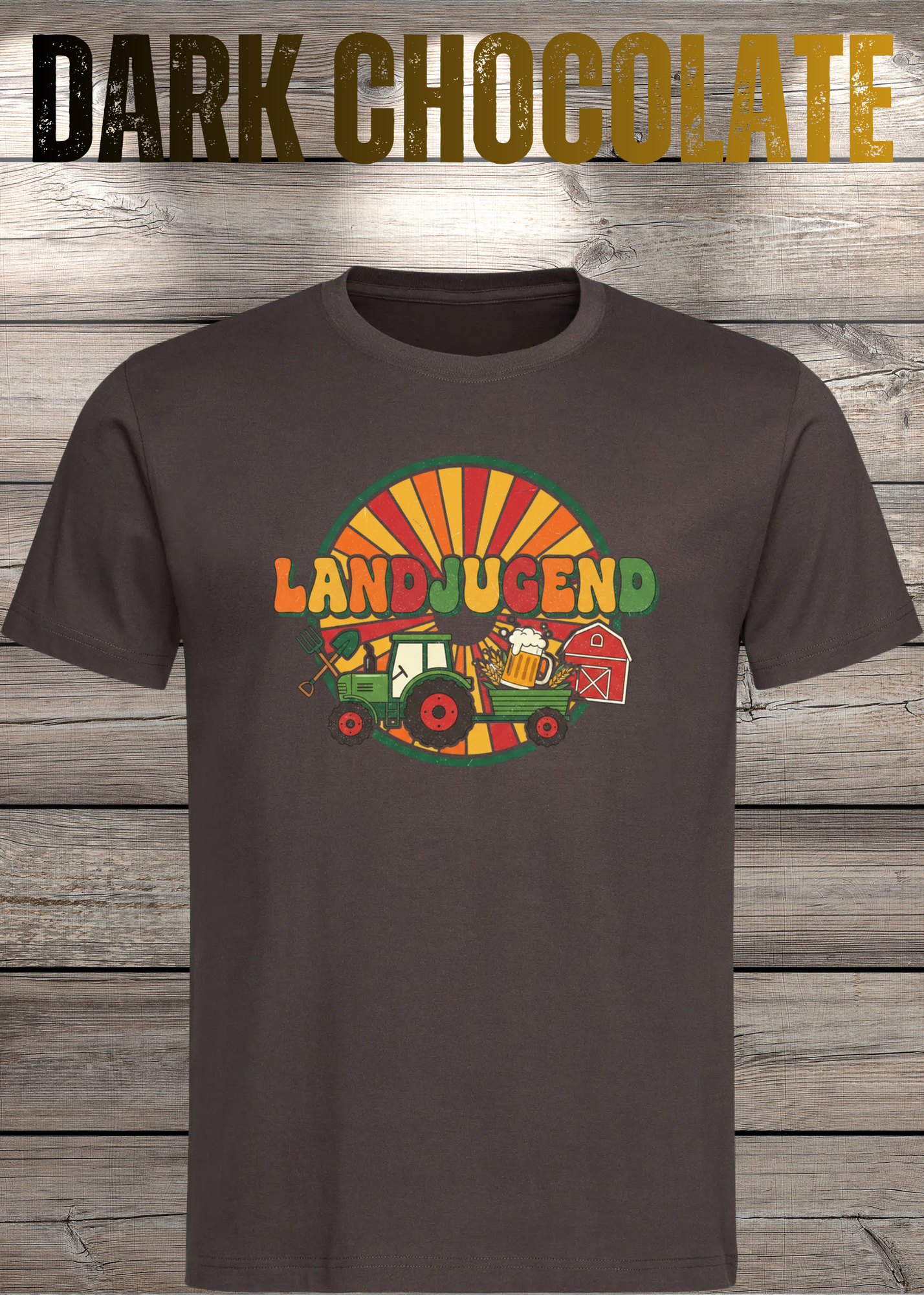 T-Shirt 'Landjugend' - Witziges Statement-Shirt für Landliebhaber
