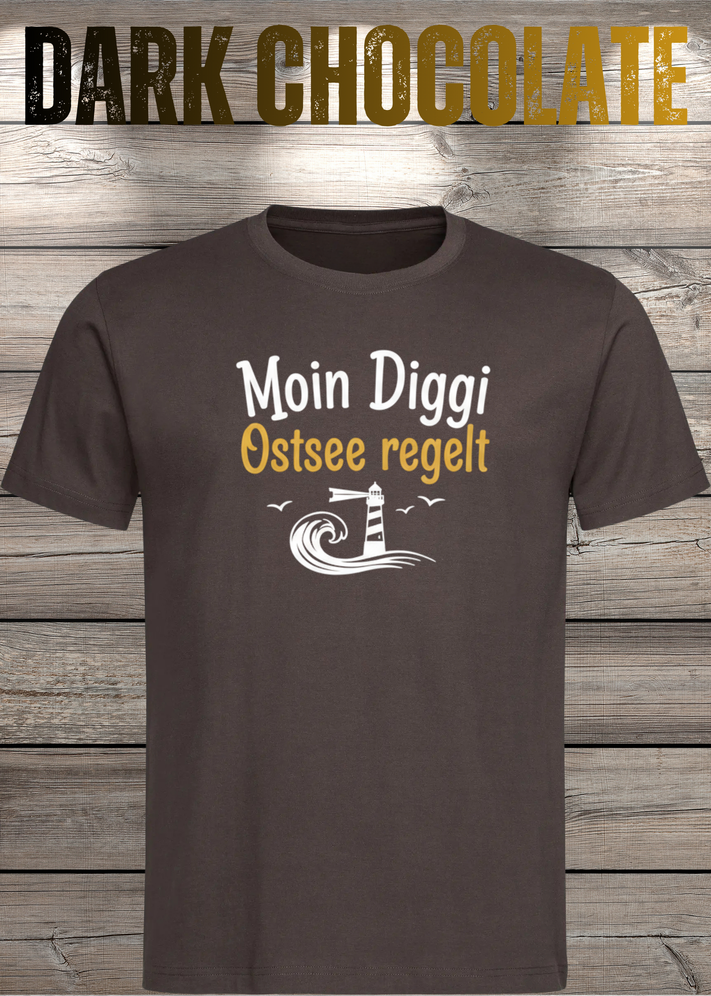Unisex T-Shirt Moin Diggi Ostsee regelt