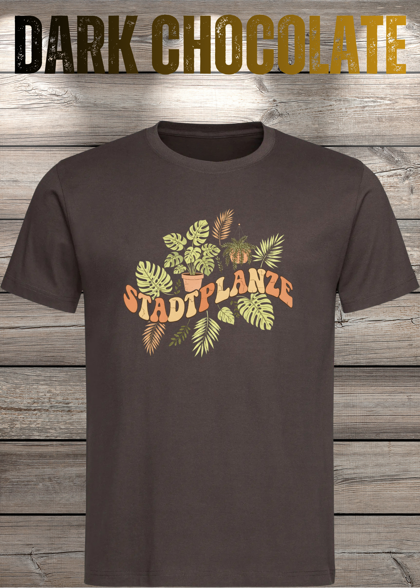 T-Shirt 'Stadtpflanze' - Witziges Spruch-Shirt für Urban-Naturliebhaber