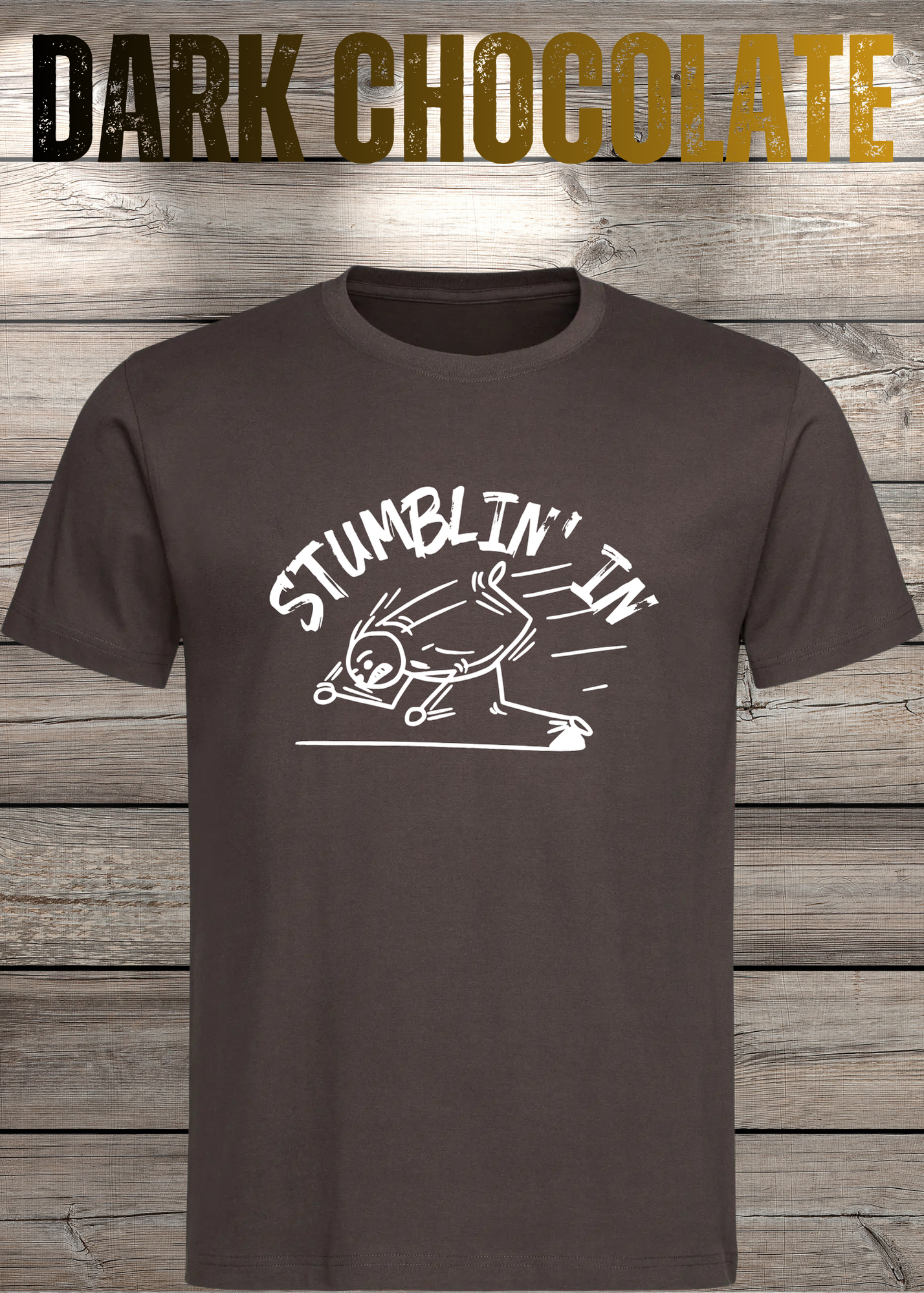 Stumblin' In - Witziges Musik T-Shirt mit Spruch