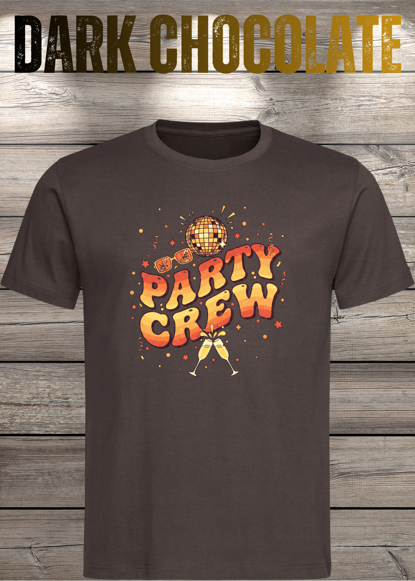 T-Shirt 'Party Crew' - Witziges Party-Shirt für echte Feierlöwen