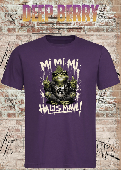 Motz-Frosch Fridolin T-Shirt – Mi Mi Mi Halt’s Maul Punk Shirt