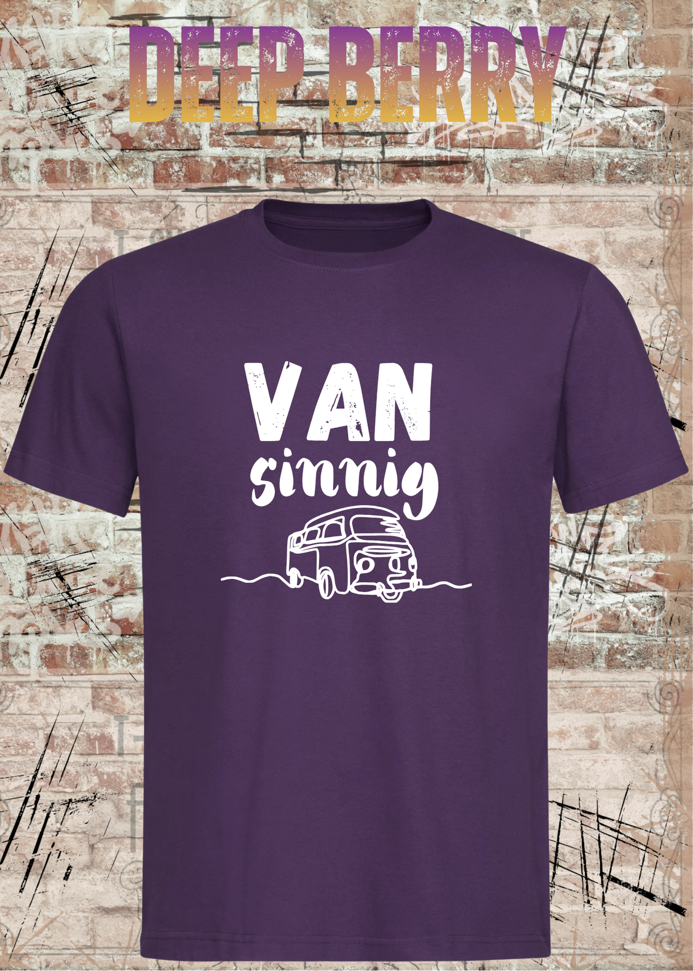 Van Sinnig! Camping & Van Life Unisex T-Shirt | Lustiges Camper Shirt