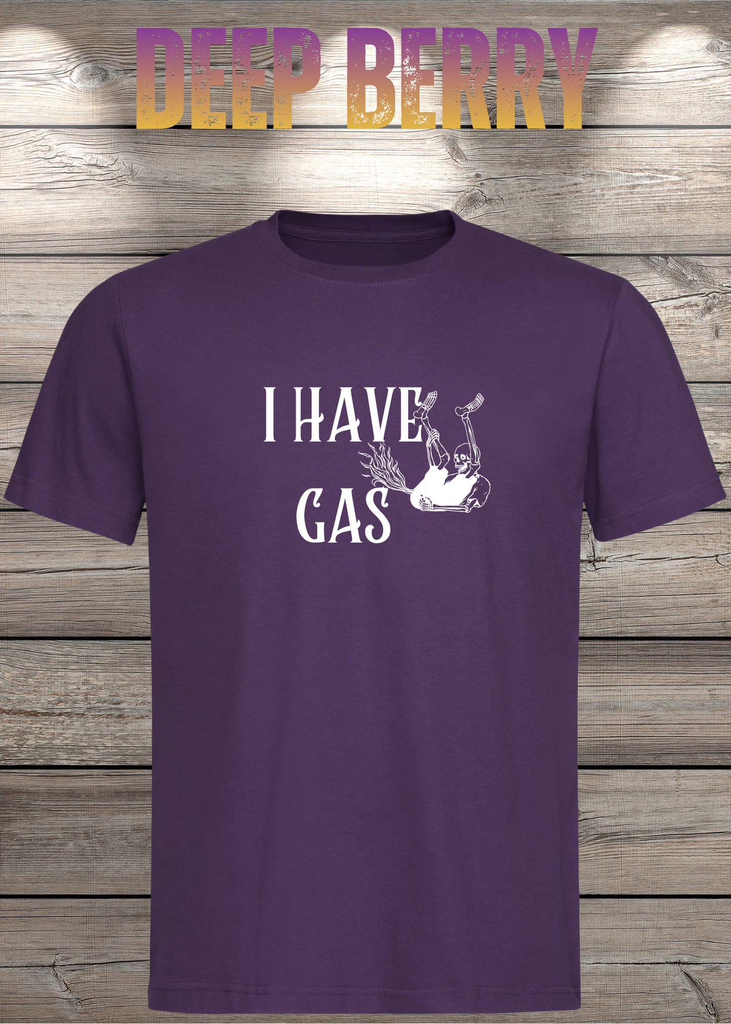T-Shirt 'I Have Gas' - Sarkastisches Pupsen-Shirt für Ehrliche