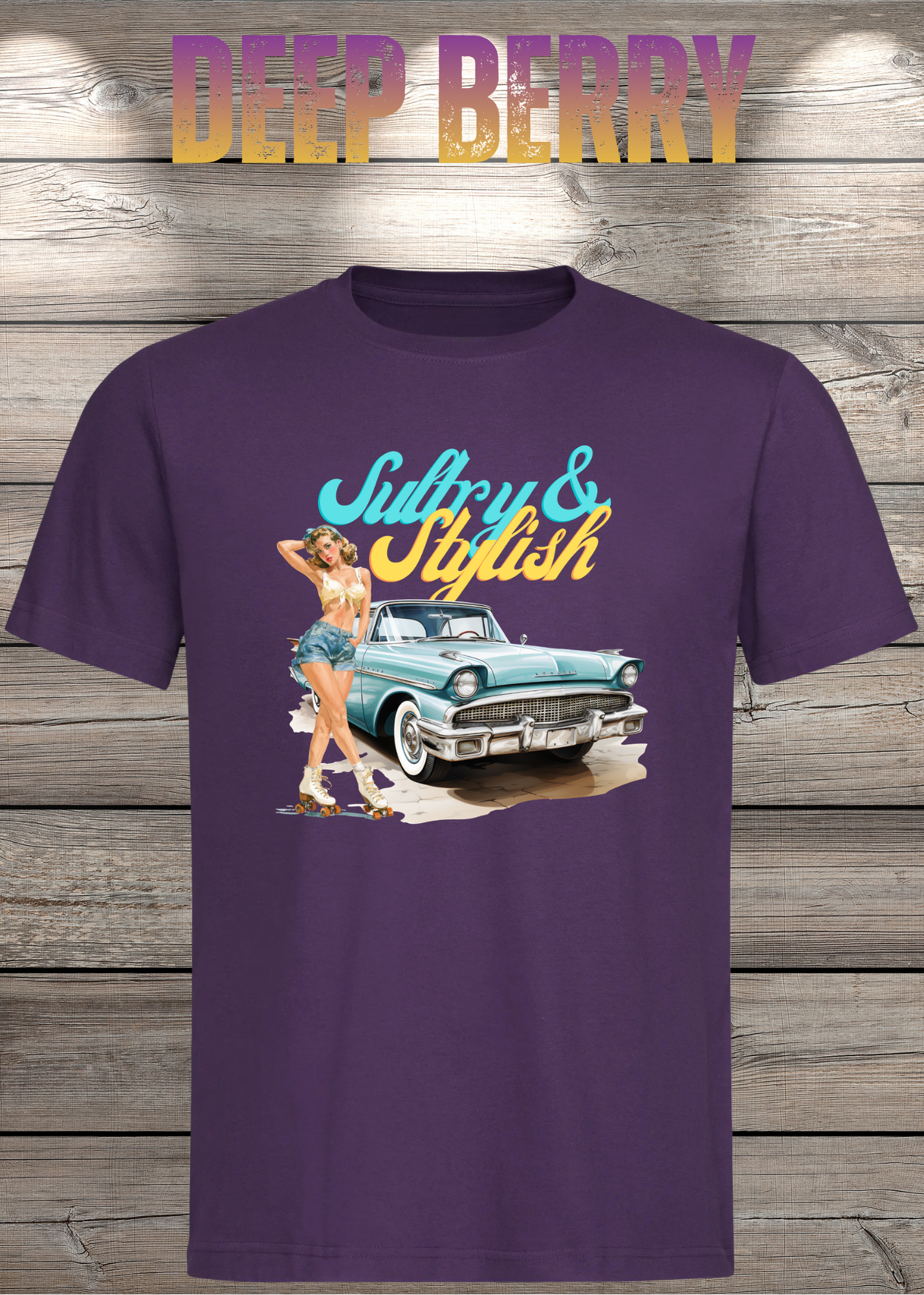 Sultry & Stylish - Vintage Look T-Shirt Unisex