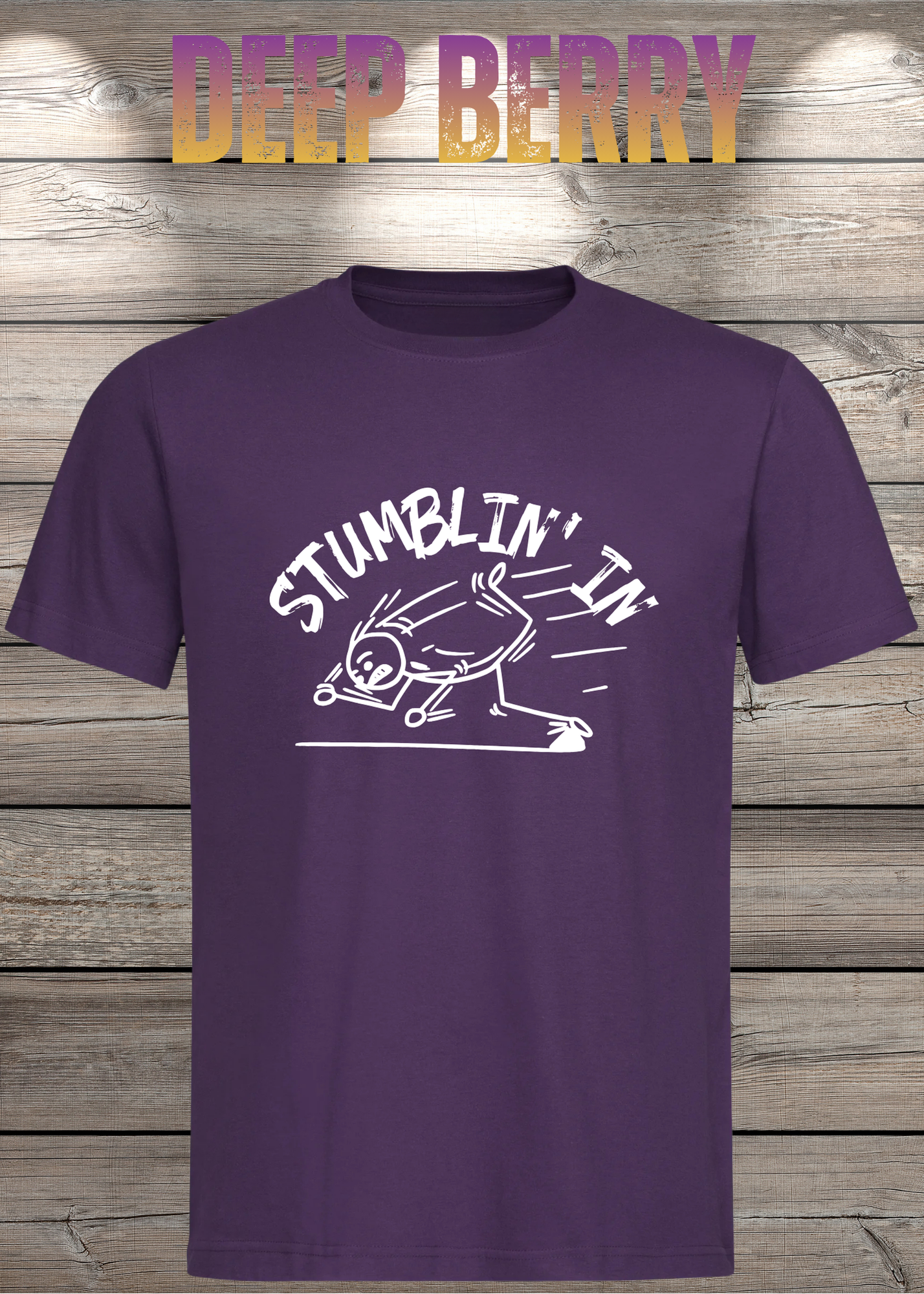 Stumblin' In - Witziges Musik T-Shirt mit Spruch