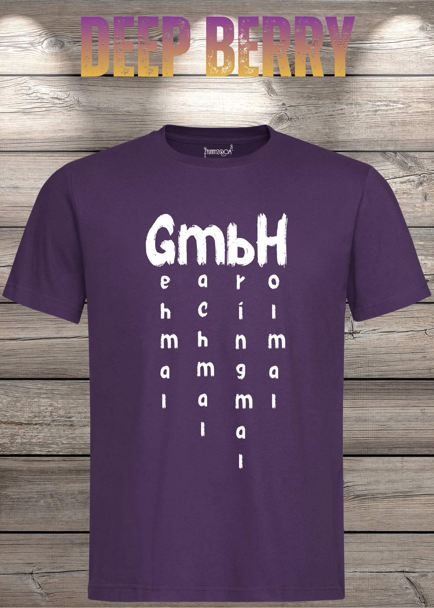 GmbH T-Shirt - Geh mal mach mal bring mal hol mal - Witziges Büro Statement Shirt - Lustiges Geschenk Unisex