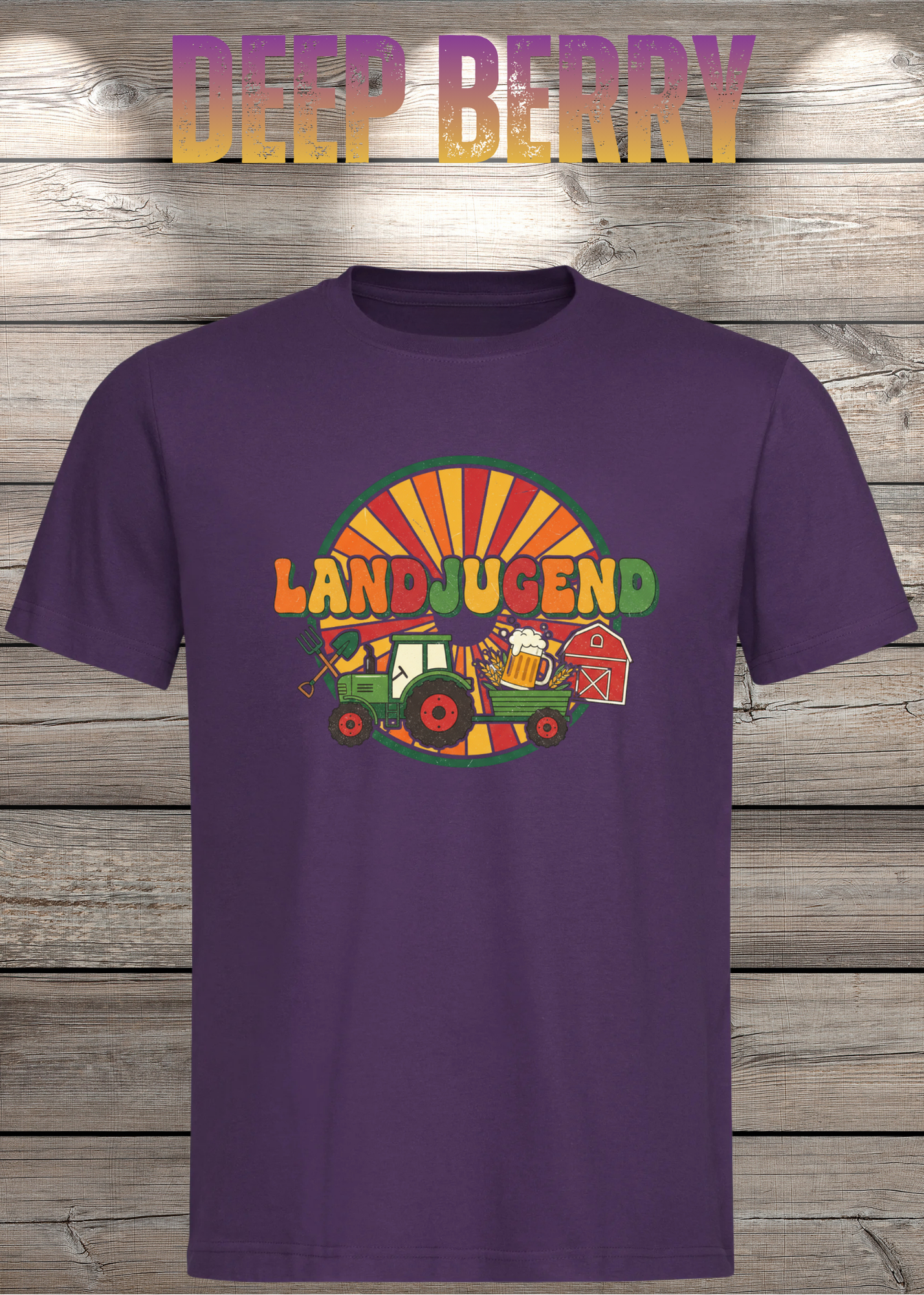 T-Shirt 'Landjugend' - Witziges Statement-Shirt für Landliebhaber