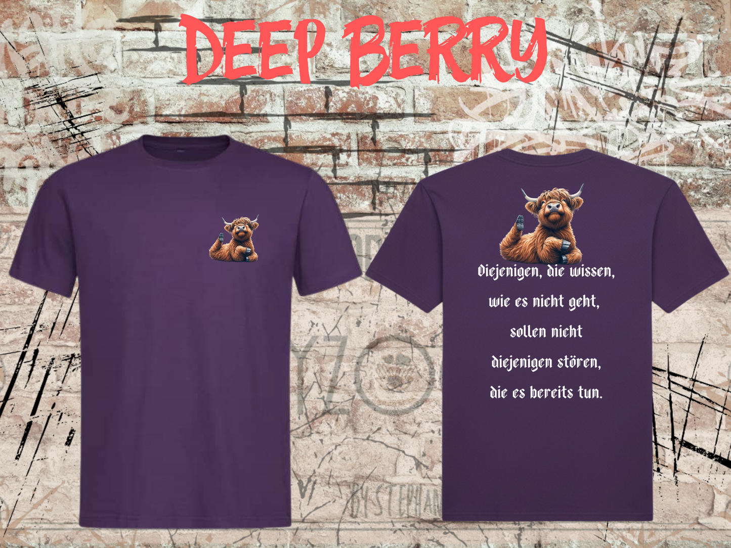 T-Shirt Unisex - Diejenigen, die wissen wie es geht, sollen nicht diejenigen stören die es bereits tun - Lustiger Spruch