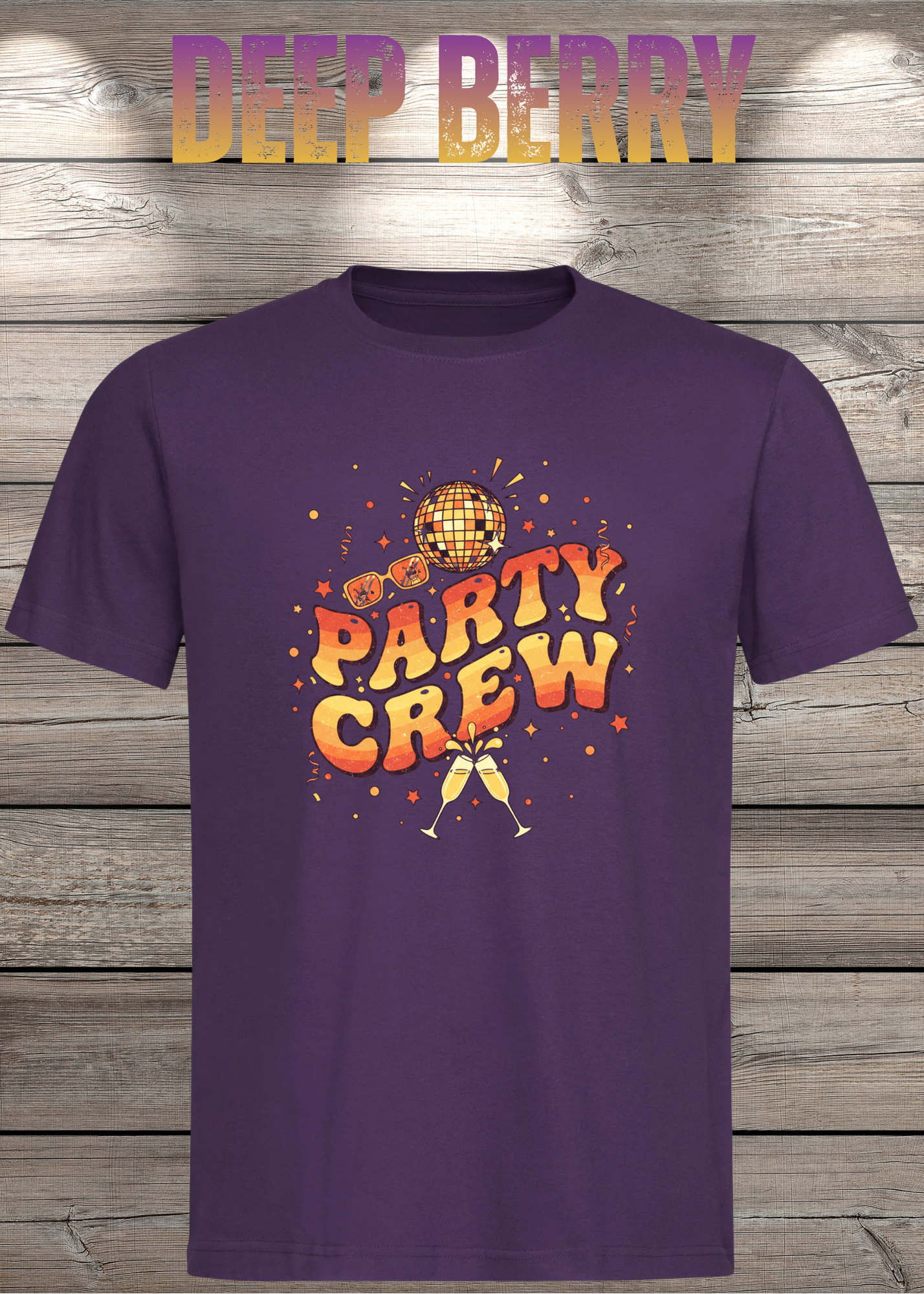 T-Shirt 'Party Crew' - Witziges Party-Shirt für echte Feierlöwen
