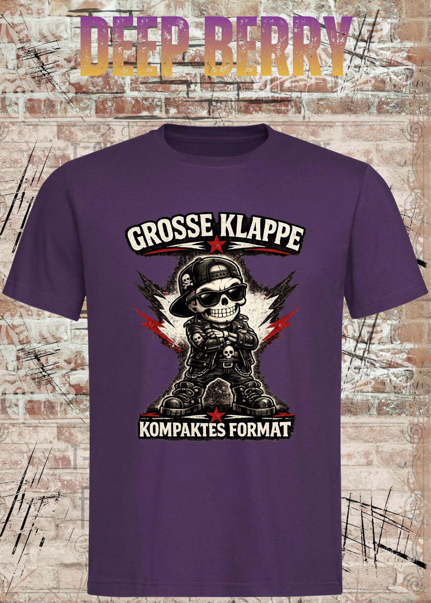 Große Klappe – Kompaktes Format | Unisex T-Shirt