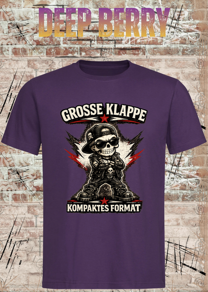 Große Klappe – Kompaktes Format | Unisex T-Shirt