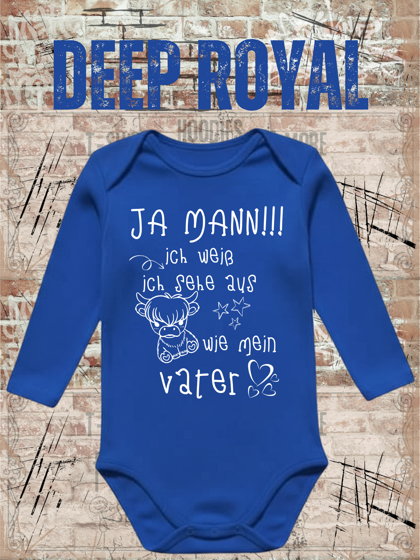 Baby Body 'Ja Mann!!! Ich Weiß Ich Sehe Aus Wie Mein Vater' | Lustiger Papa-Spruch