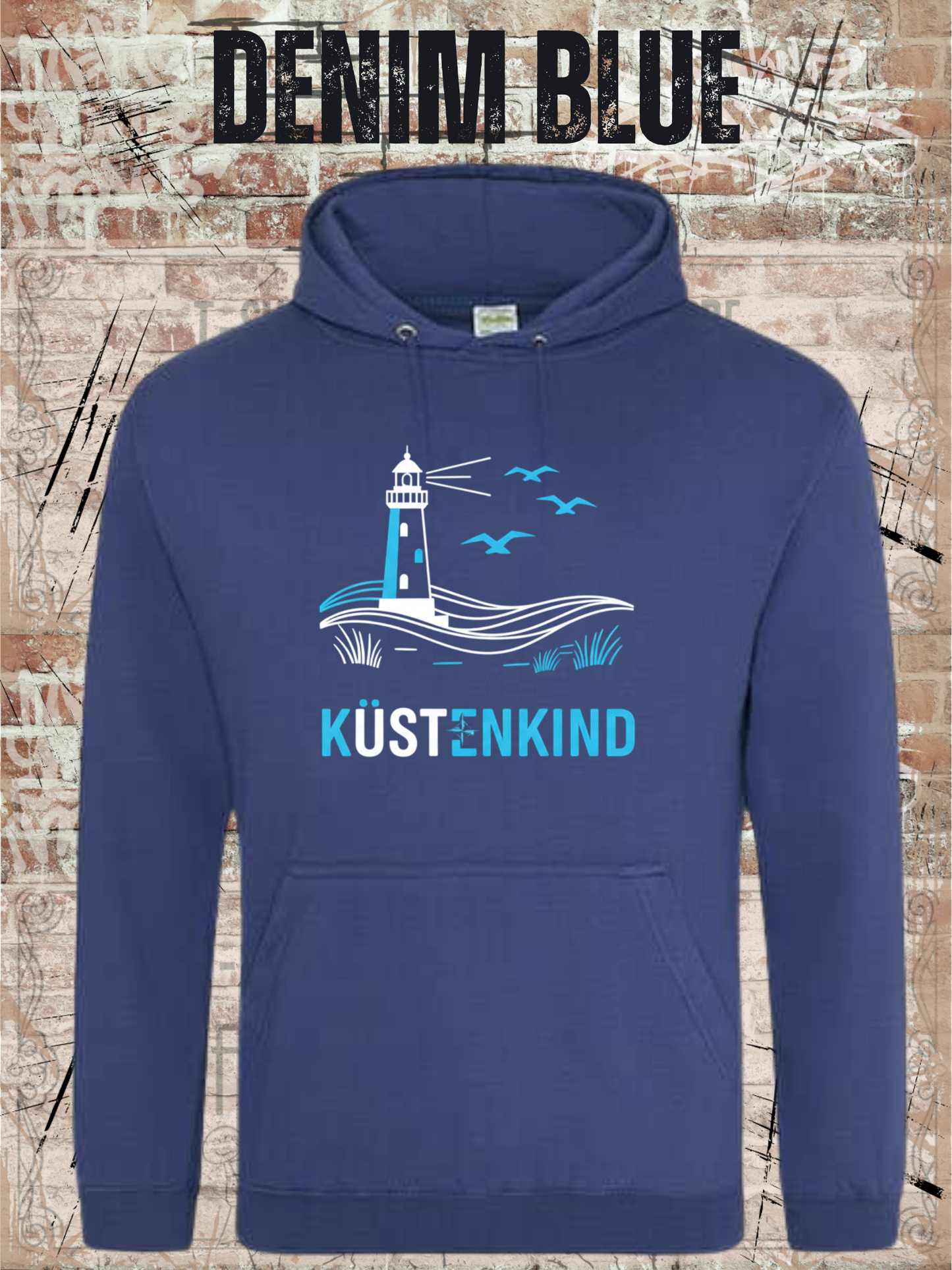Unisex Hoodie Küstenkind - Leuchtturm Design Ostsee Nordsee