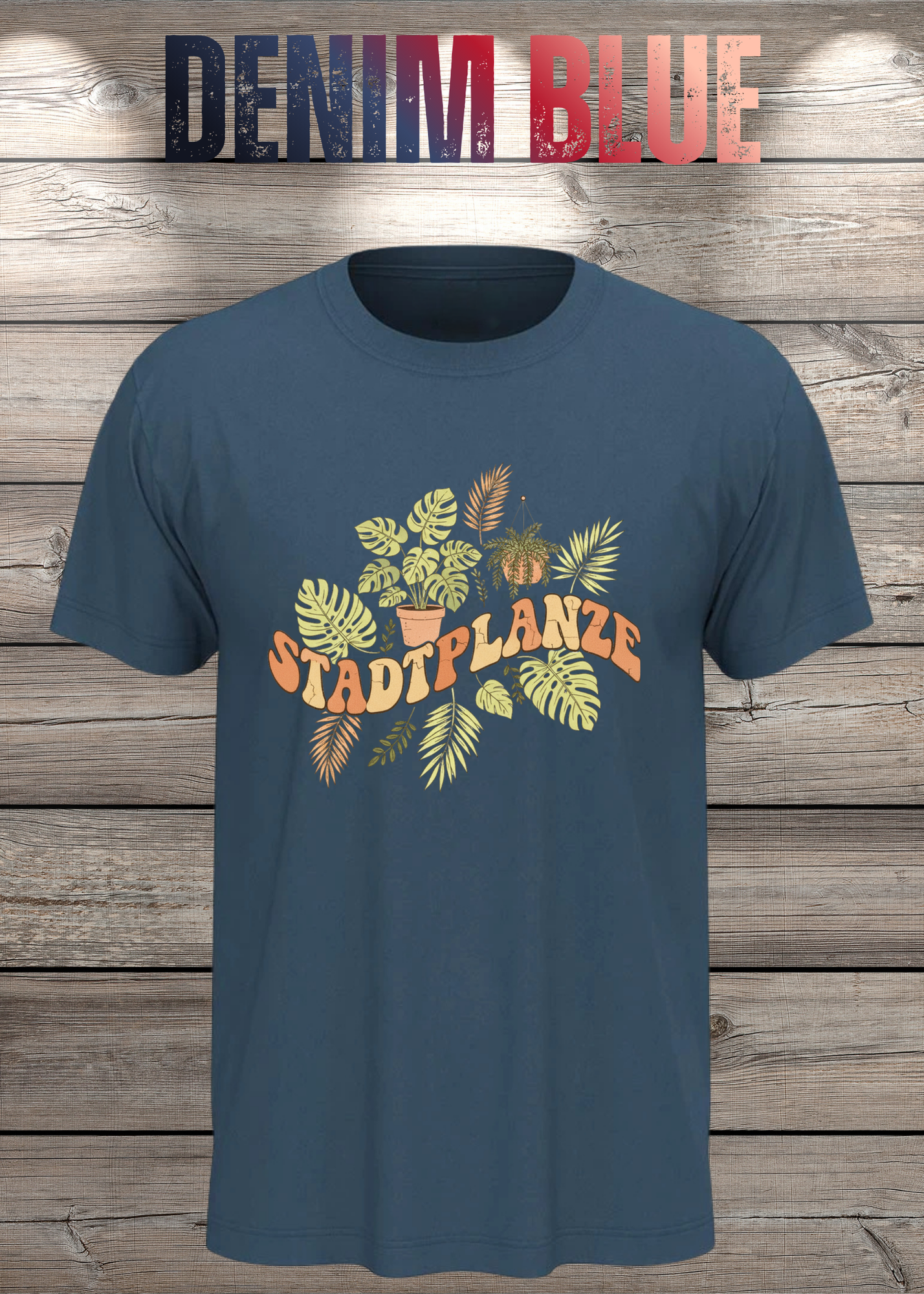 T-Shirt 'Stadtpflanze' - Witziges Spruch-Shirt für Urban-Naturliebhaber