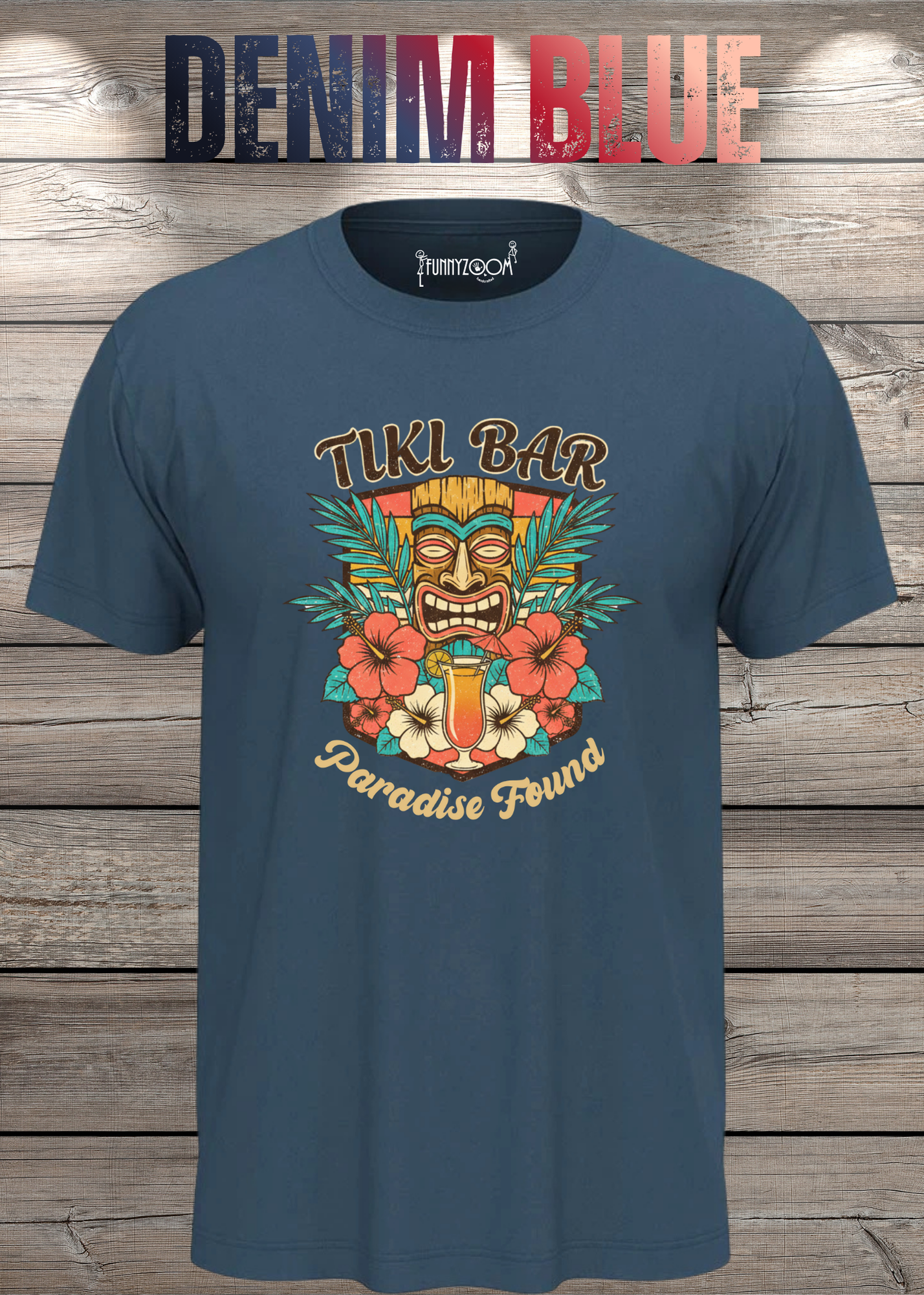 T-Shirt Tiki Bar - Witziger Spruch - Geschenkidee Unisex - Tropical Vibes