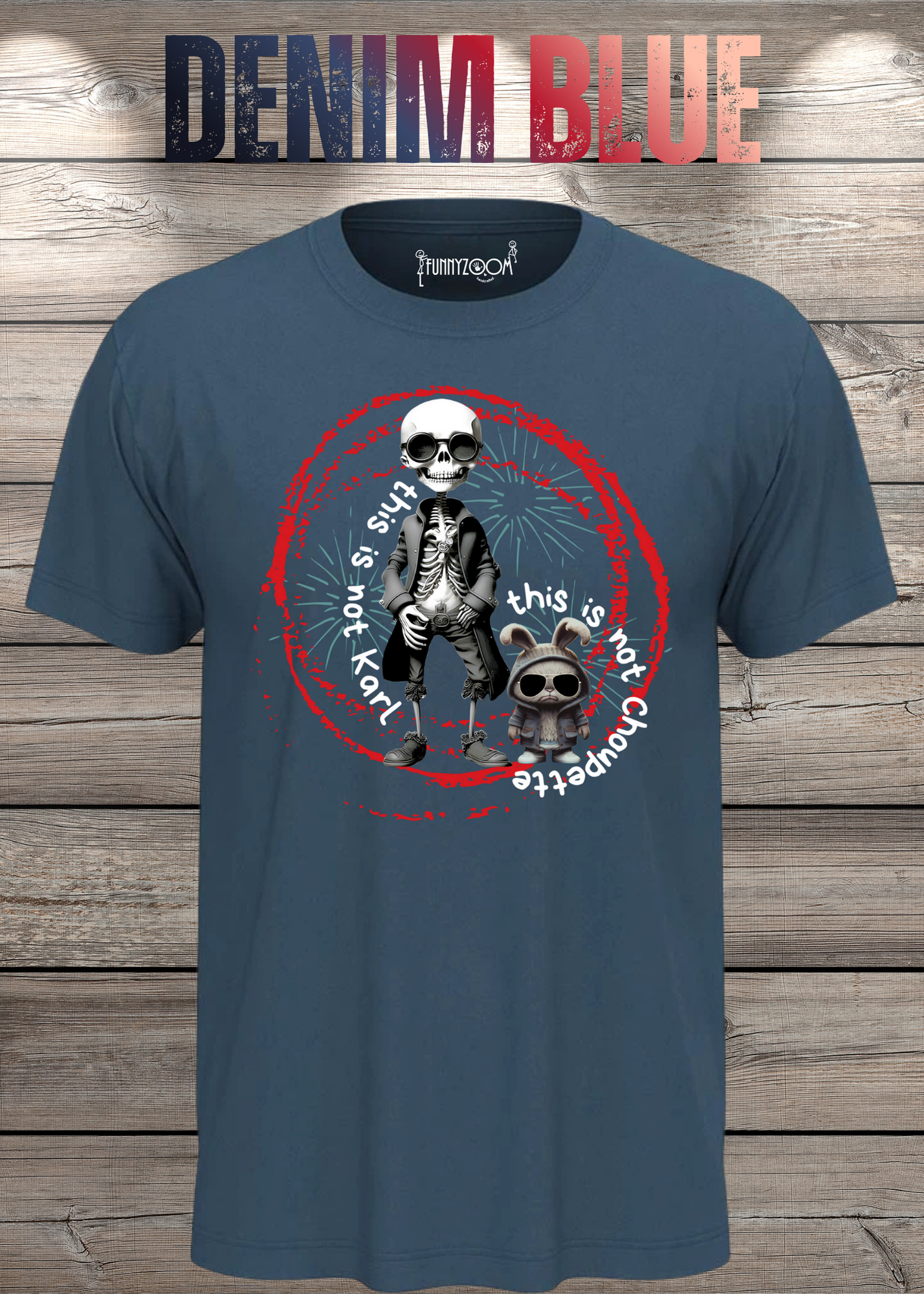 T-Shirt 'This is not Karl this is not Choupette' - Fashion Humor Geschenk Unisex