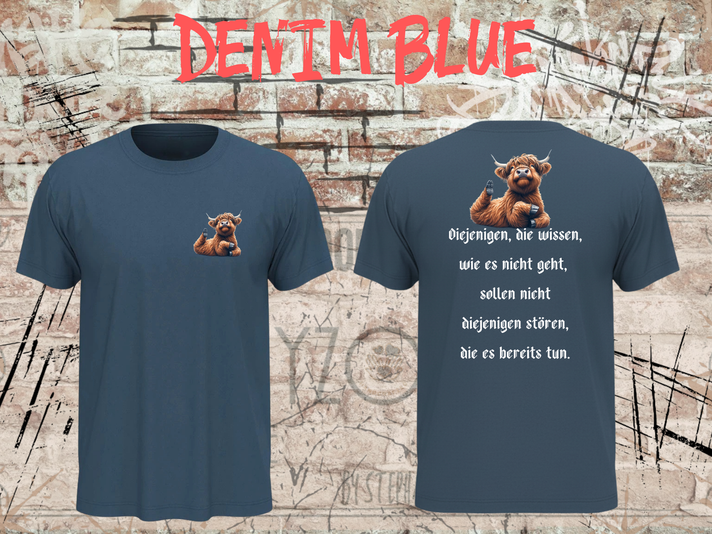 T-Shirt Unisex - Diejenigen, die wissen wie es geht, sollen nicht diejenigen stören die es bereits tun - Lustiger Spruch