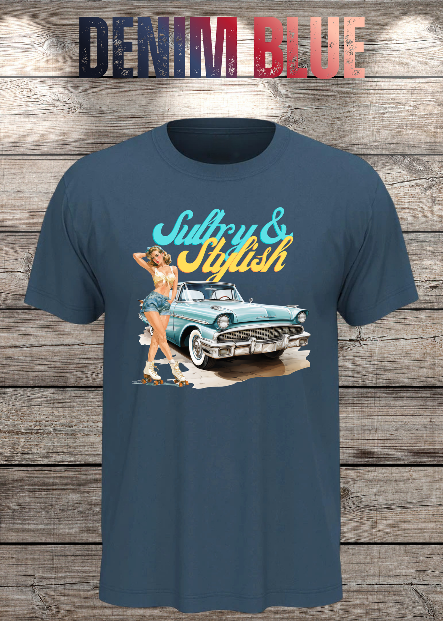 Sultry & Stylish - Vintage Look T-Shirt Unisex