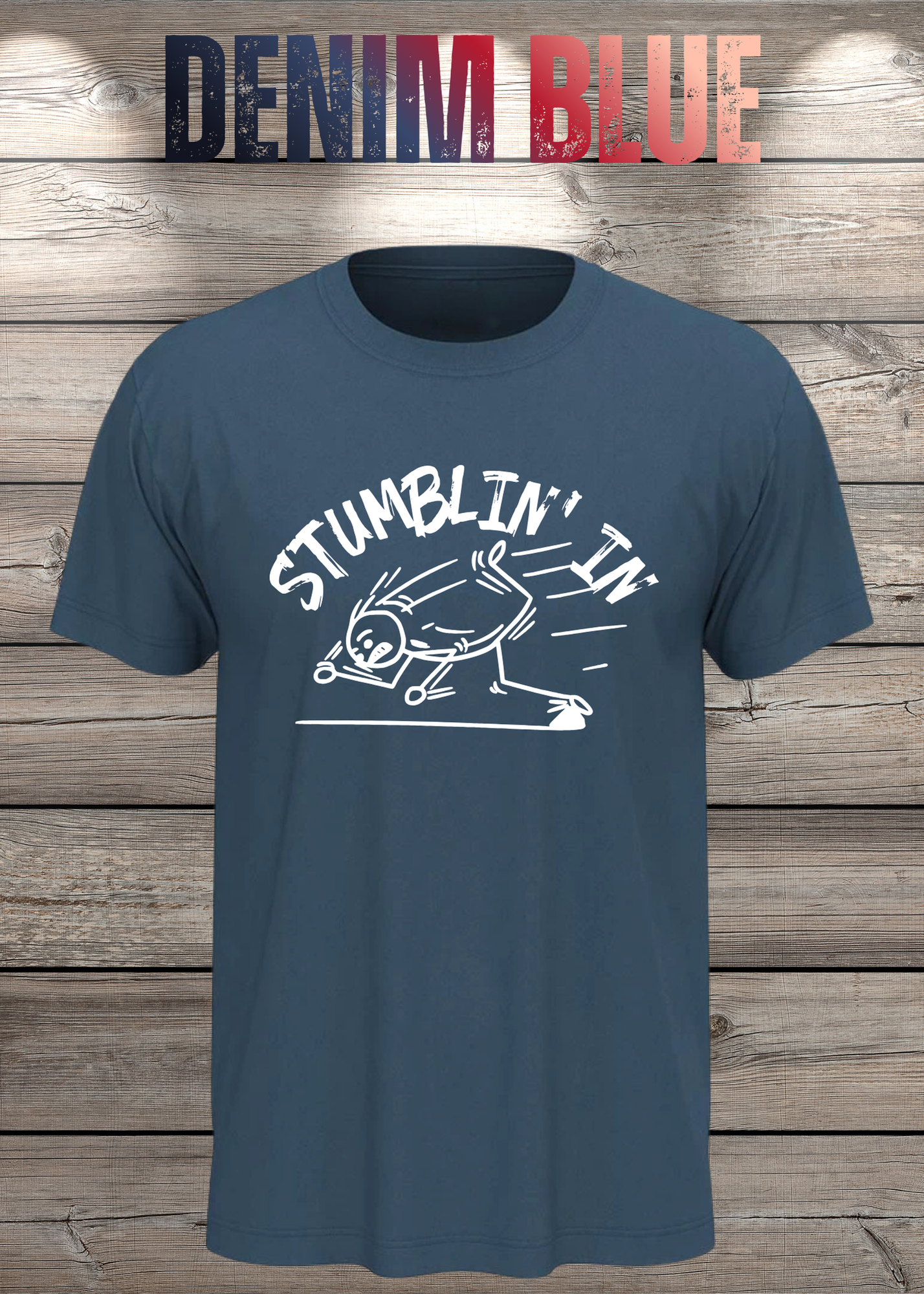 Stumblin' In - Witziges Musik T-Shirt mit Spruch