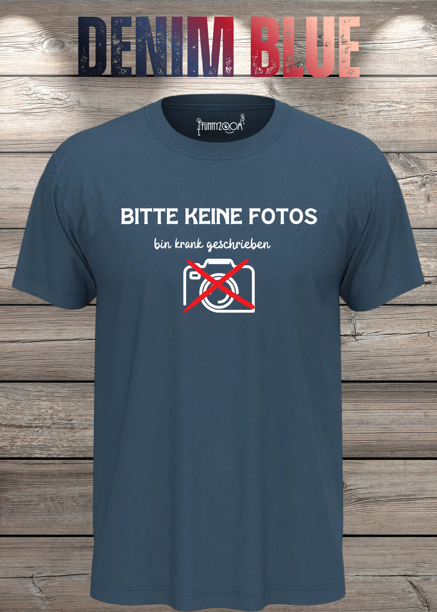Krankgeschrieben T-Shirt - Witziges Statement Shirt - Lustiges Geschenk - Unisex