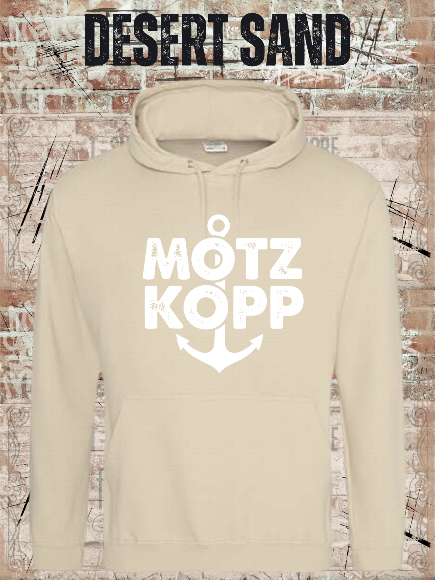 Unisex Hoodie Motz Kopp - Norddeutsch Maritime Mode