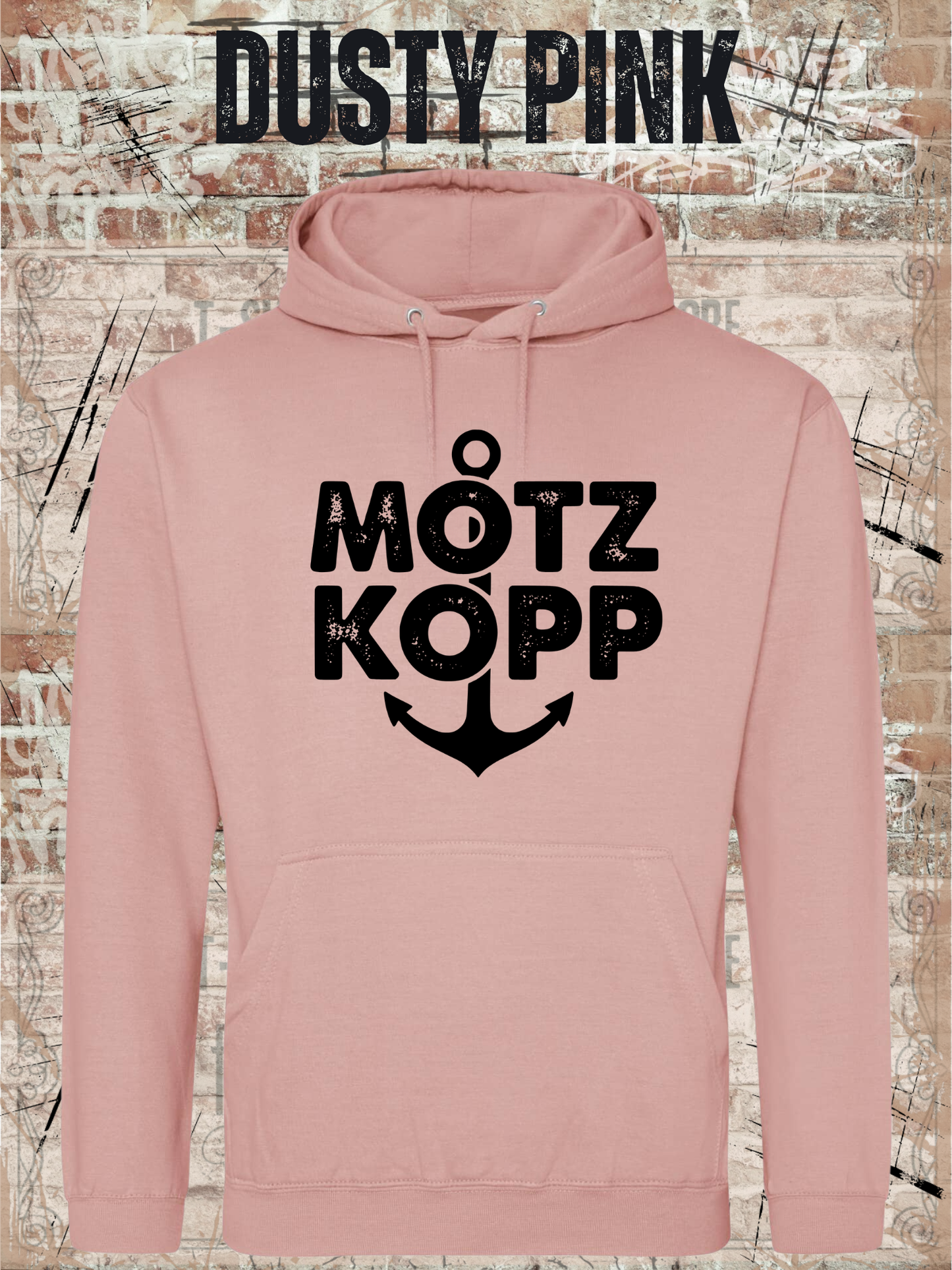 Unisex Hoodie Motz Kopp - Norddeutsch Maritime Mode