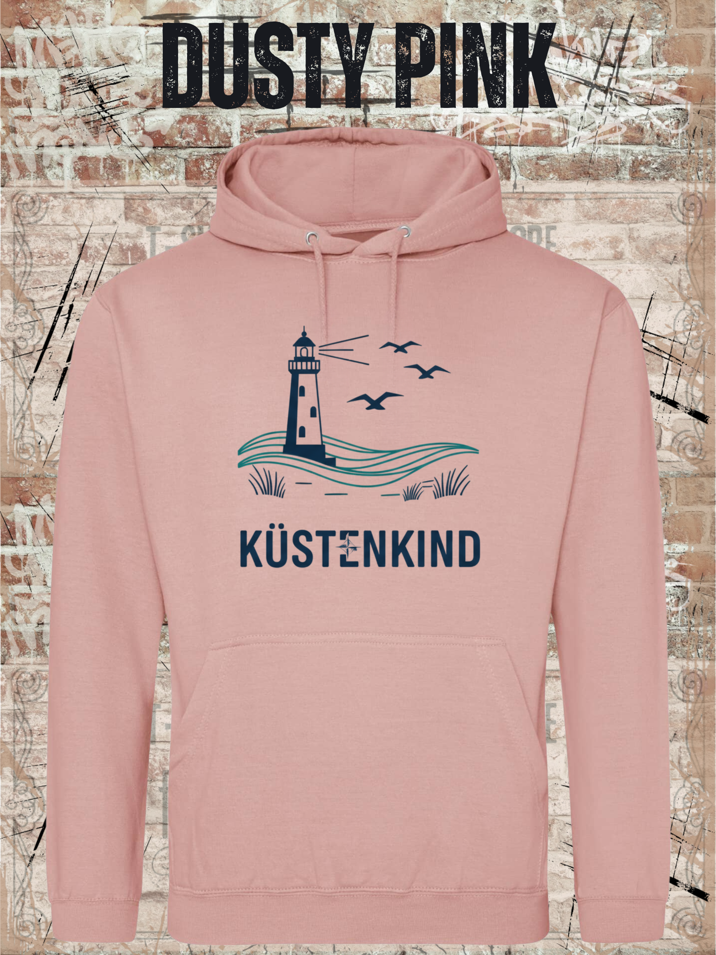 Unisex Hoodie Küstenkind - Leuchtturm Design Ostsee Nordsee