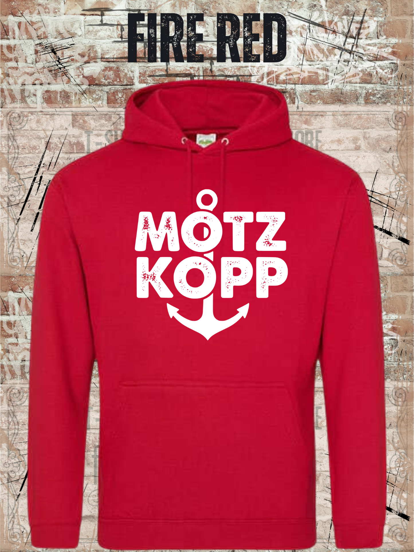 Unisex Hoodie Motz Kopp - Norddeutsch Maritime Mode