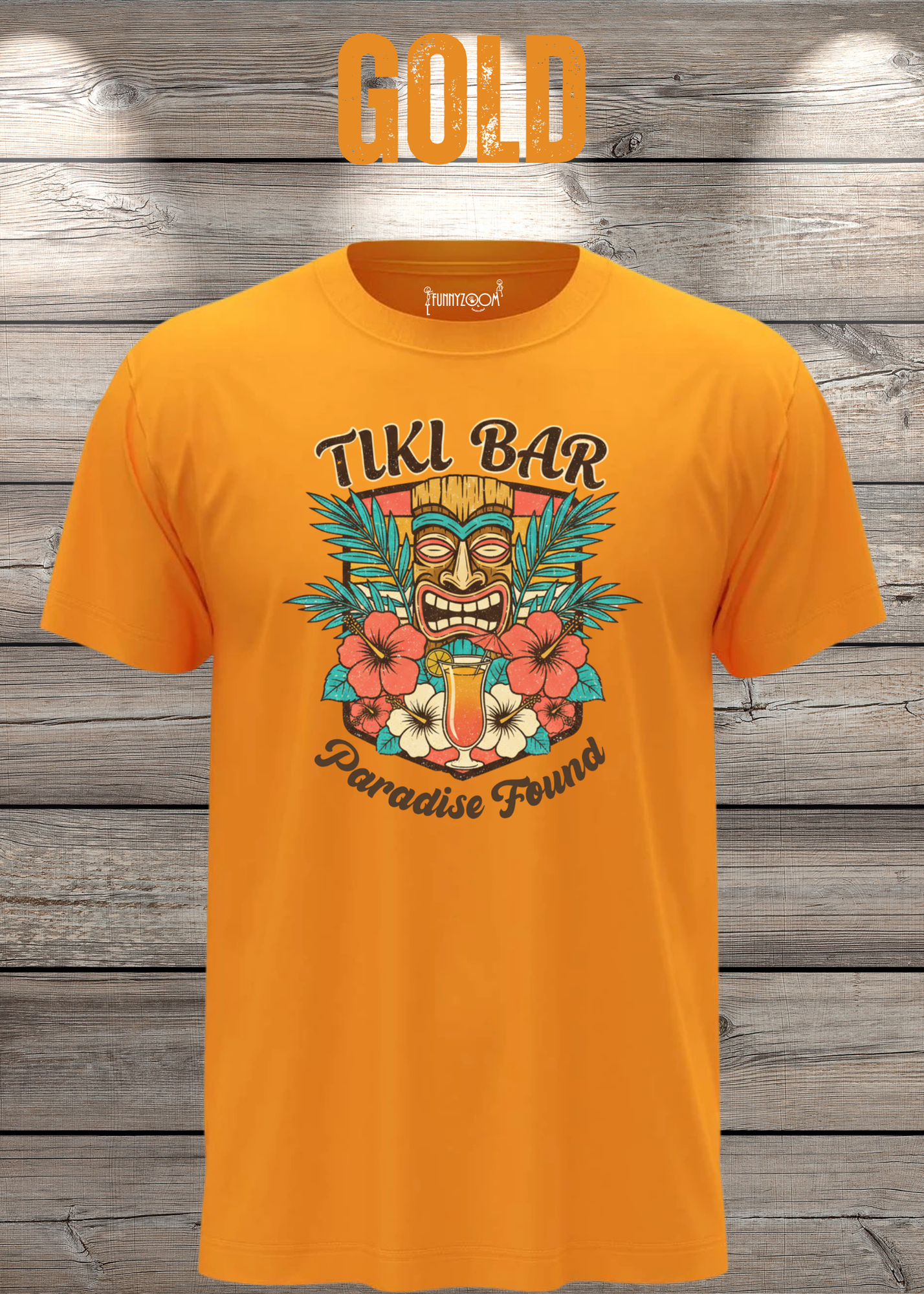 T-Shirt Tiki Bar - Witziger Spruch - Geschenkidee Unisex - Tropical Vibes