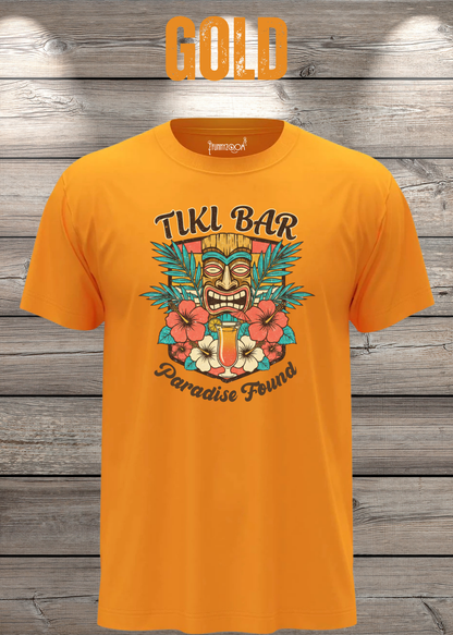T-Shirt Tiki Bar in Gold.