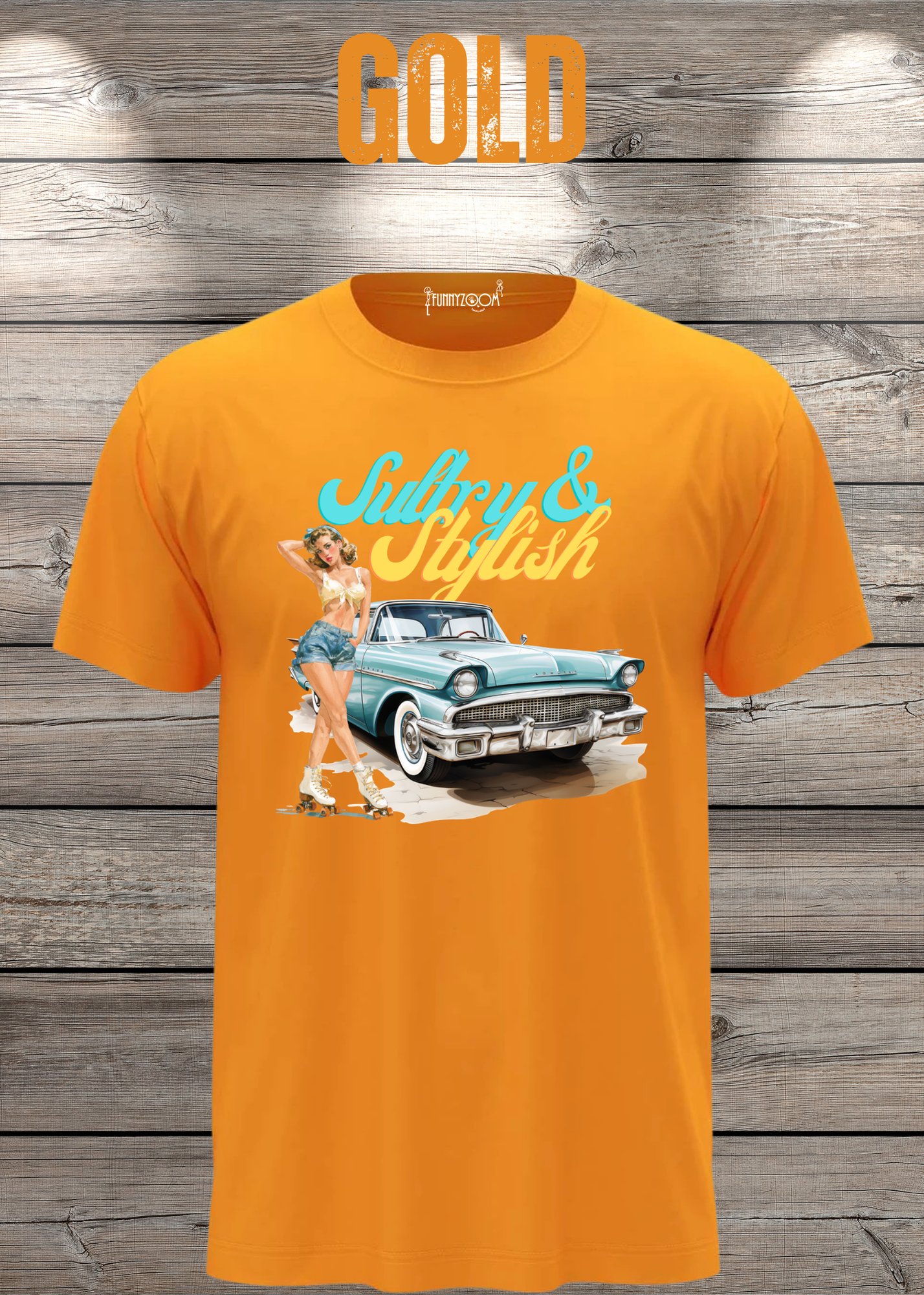 Sultry & Stylish - Vintage Look T-Shirt Unisex