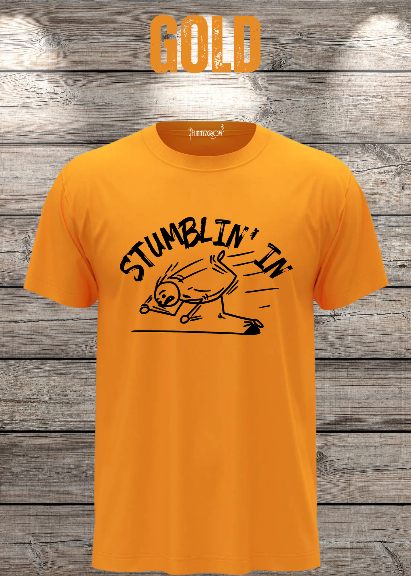 Stumblin' In - Witziges Musik T-Shirt mit Spruch