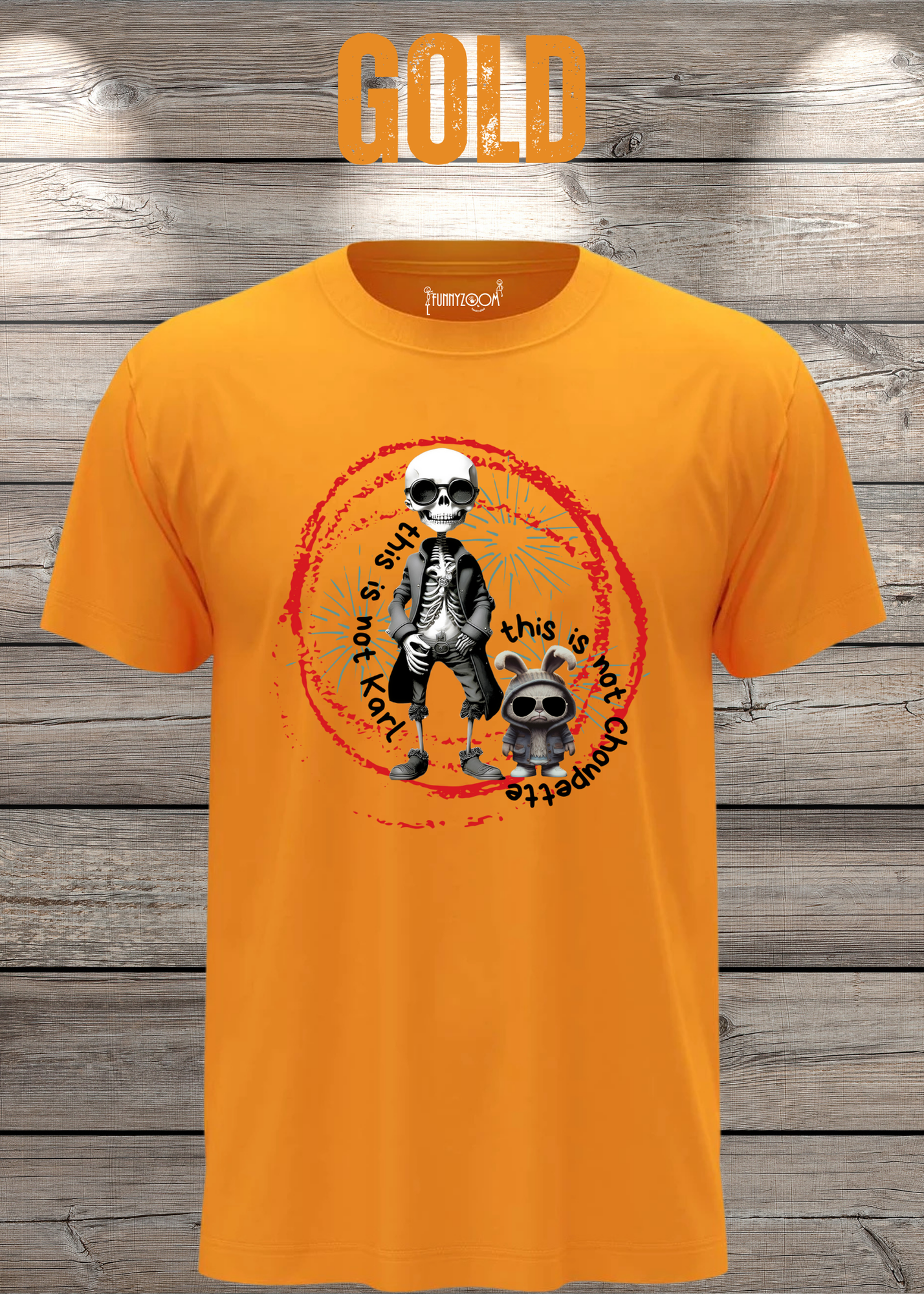 T-Shirt 'This is not Karl this is not Choupette' - Fashion Humor Geschenk Unisex