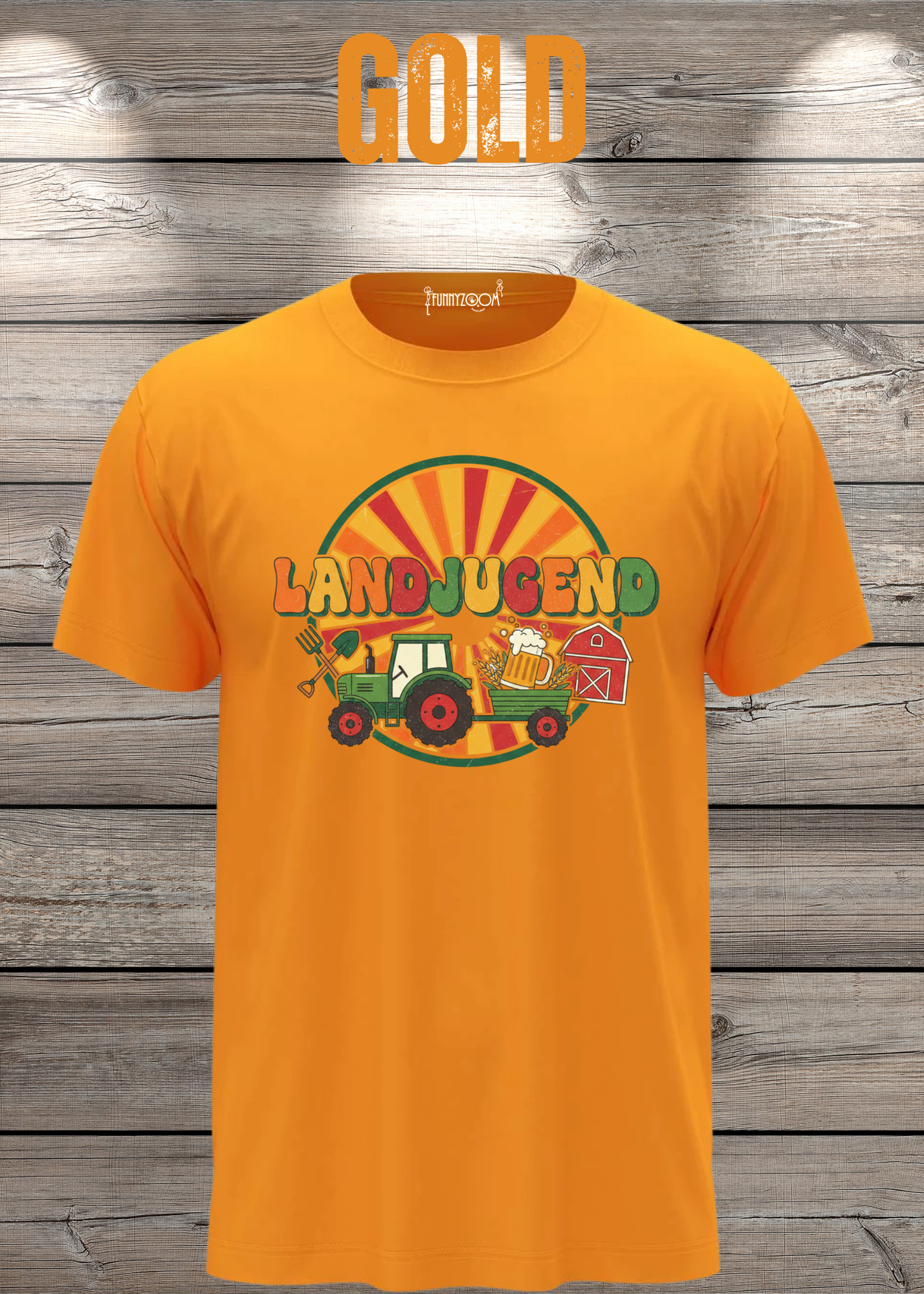 T-Shirt 'Landjugend' - Witziges Statement-Shirt für Landliebhaber
