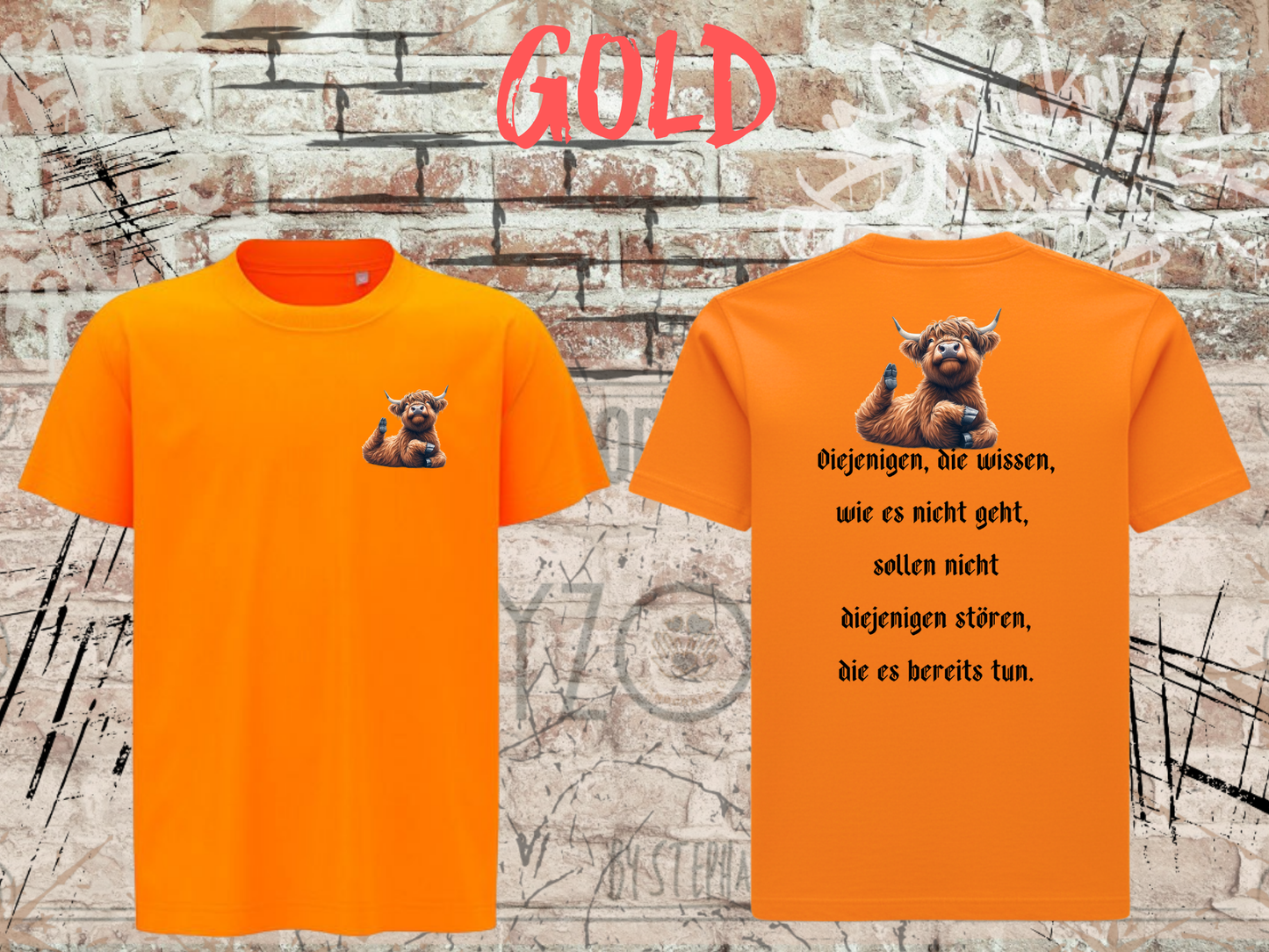 T-Shirt Unisex - Diejenigen, die wissen wie es geht, sollen nicht diejenigen stören die es bereits tun - Lustiger Spruch
