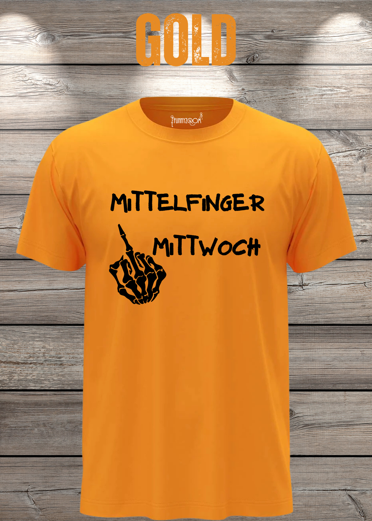 T-Shirt Mittelfinger Mittwoch Lustige Sprüche Geschenkidee Geburtstag Freizeit Unisex viele Farben