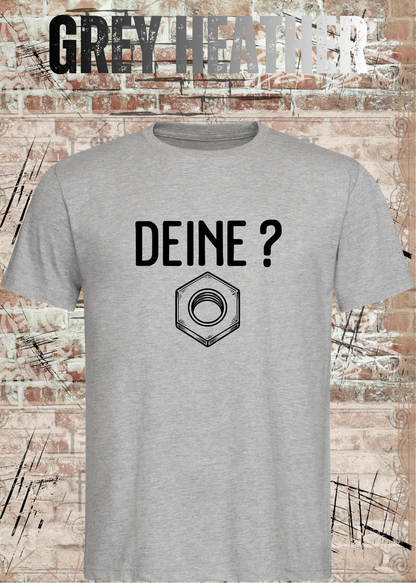 Deine Mutter? – Lustiges Wortspiel T-Shirt | FunnyZoom