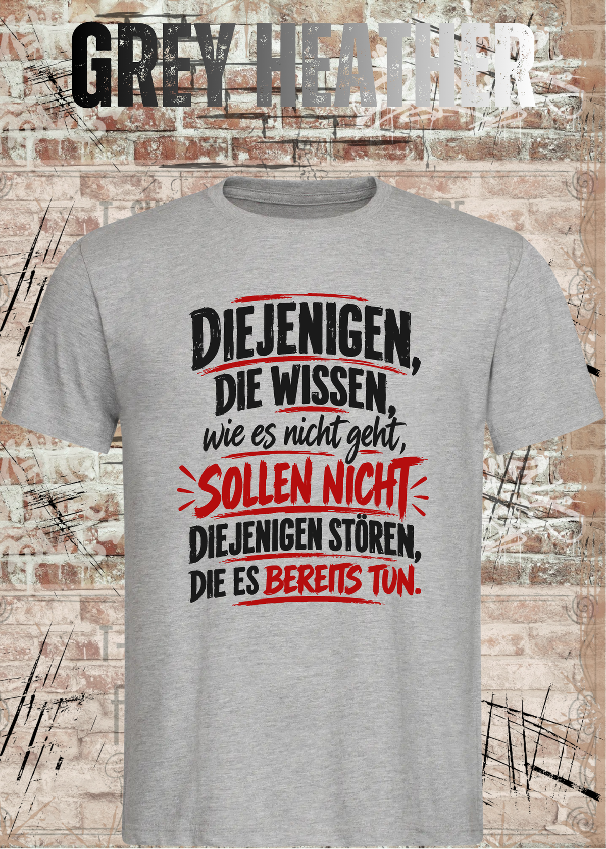 Diejenigen, die wissen – Macher Statement T-Shirt | FunnyZoom