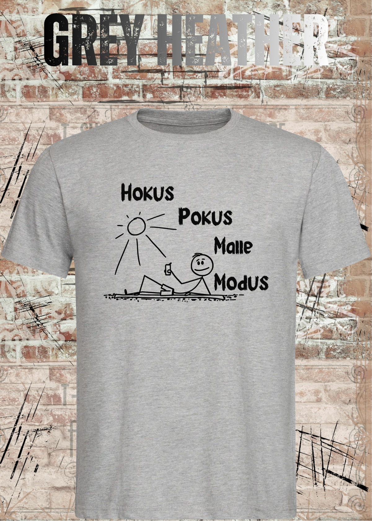 Hokus Pokus Malle Modus – Lustiges Unisex T-Shirt für Mallorca Fans