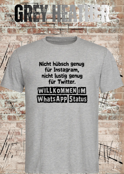 Nicht hübsch genug – Lustiges Statement T-Shirt | FunnyZoom