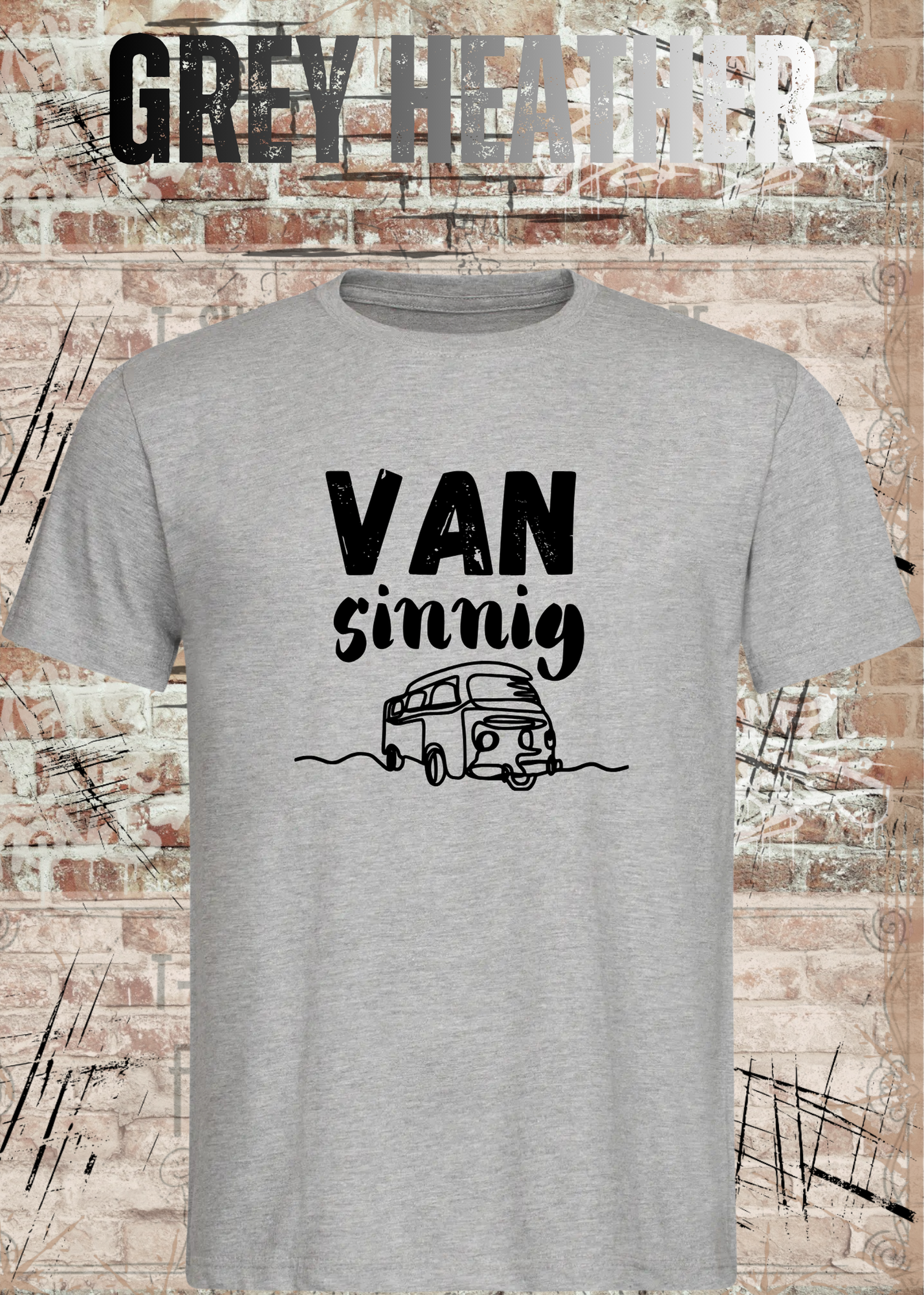 Van Sinnig! Camping & Van Life Unisex T-Shirt | Lustiges Camper Shirt