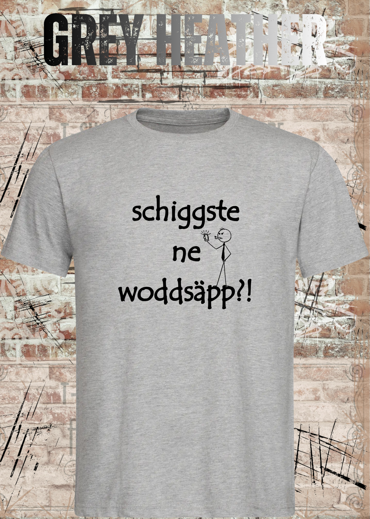Schiggsde ne Woddsäpp?! – Lustiges Bayerisches Spruch T-Shirt | Fun Shirt Unisex