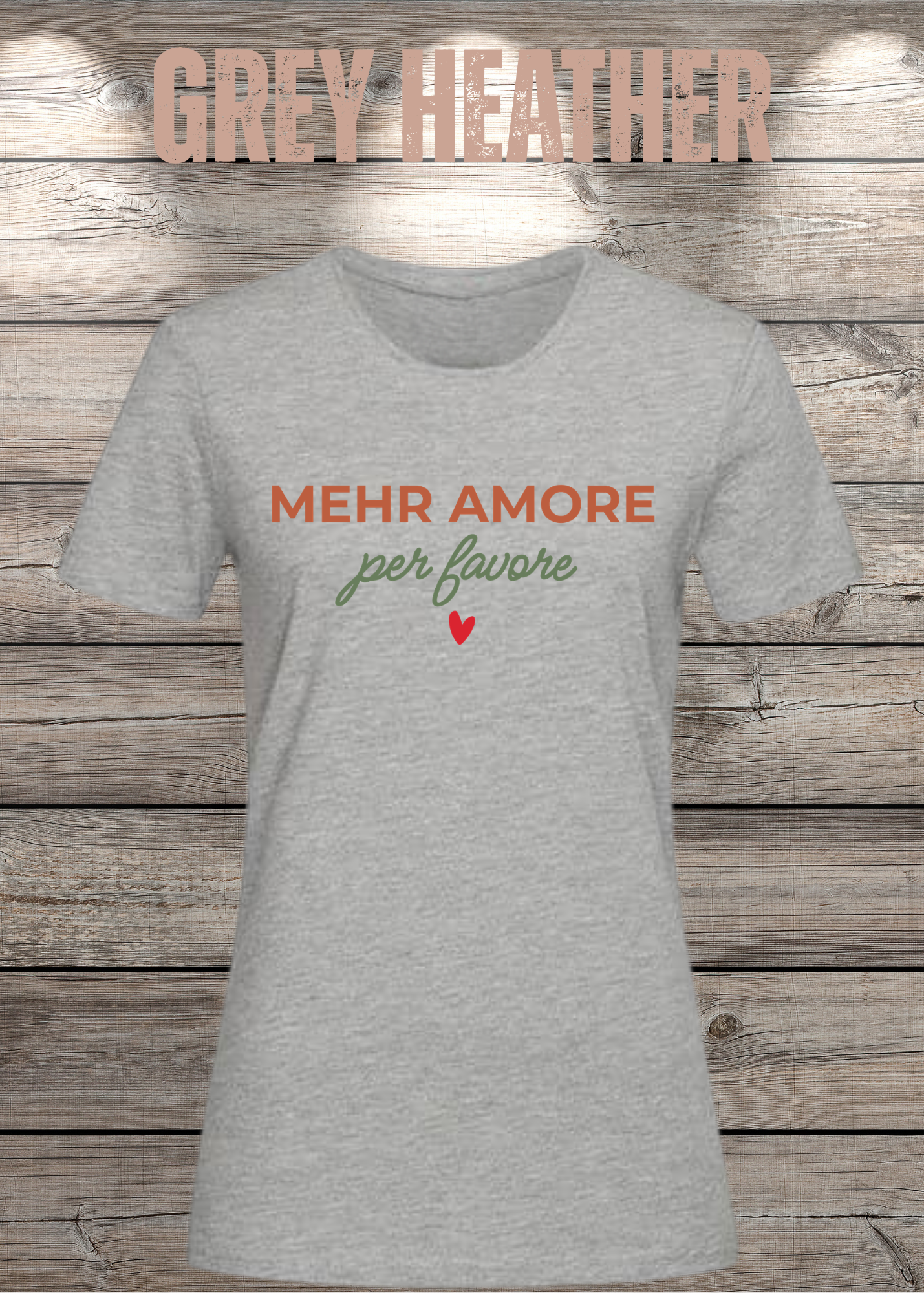 Mehr Amore per Favore – Damen T-Shirt
