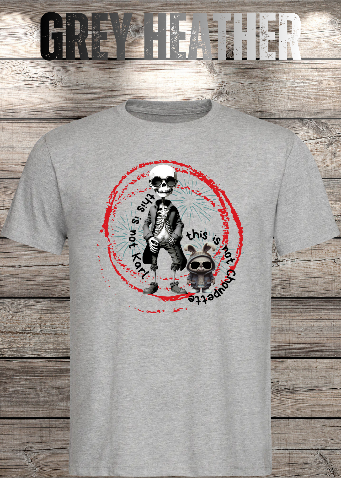 T-Shirt 'This is not Karl this is not Choupette' - Fashion Humor Geschenk Unisex