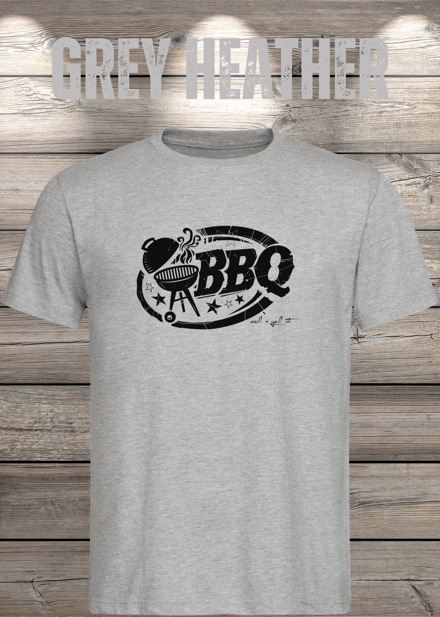 T-Shirt BBQ weils geil ist! Geschenkidee für Grillmeister Lustiges Grill Shirt Unisex