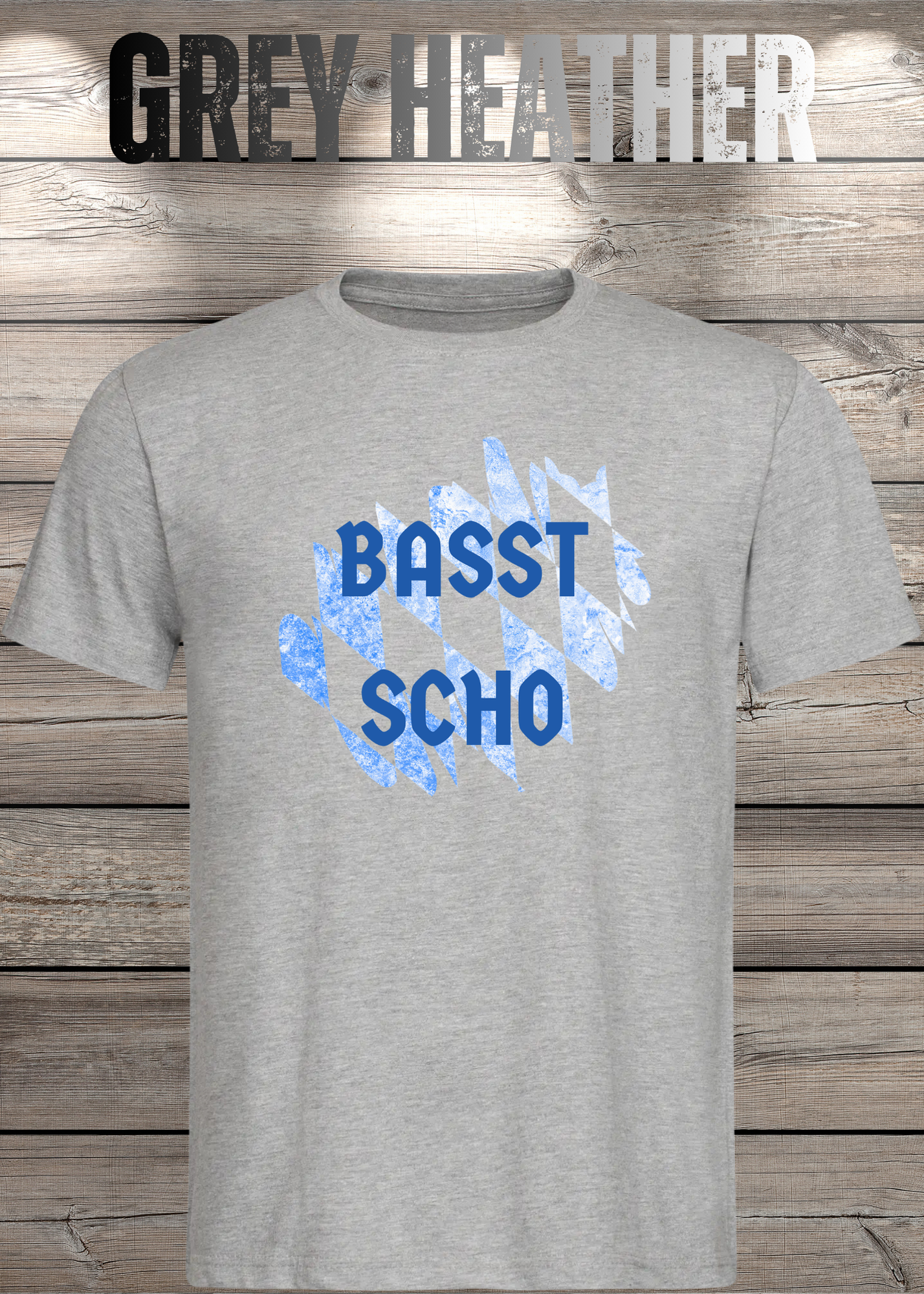 Basst scho T-Shirt – Bayerischer Spruch Shirt für Männer & Frauen – Lustiges Geschenk