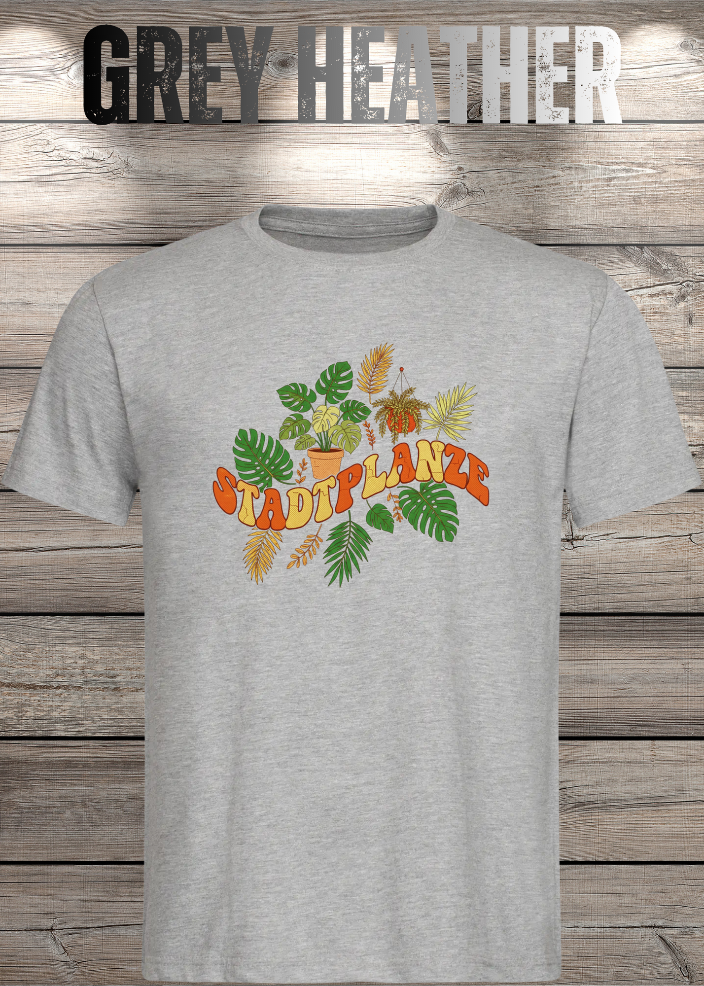 T-Shirt 'Stadtpflanze' - Witziges Spruch-Shirt für Urban-Naturliebhaber